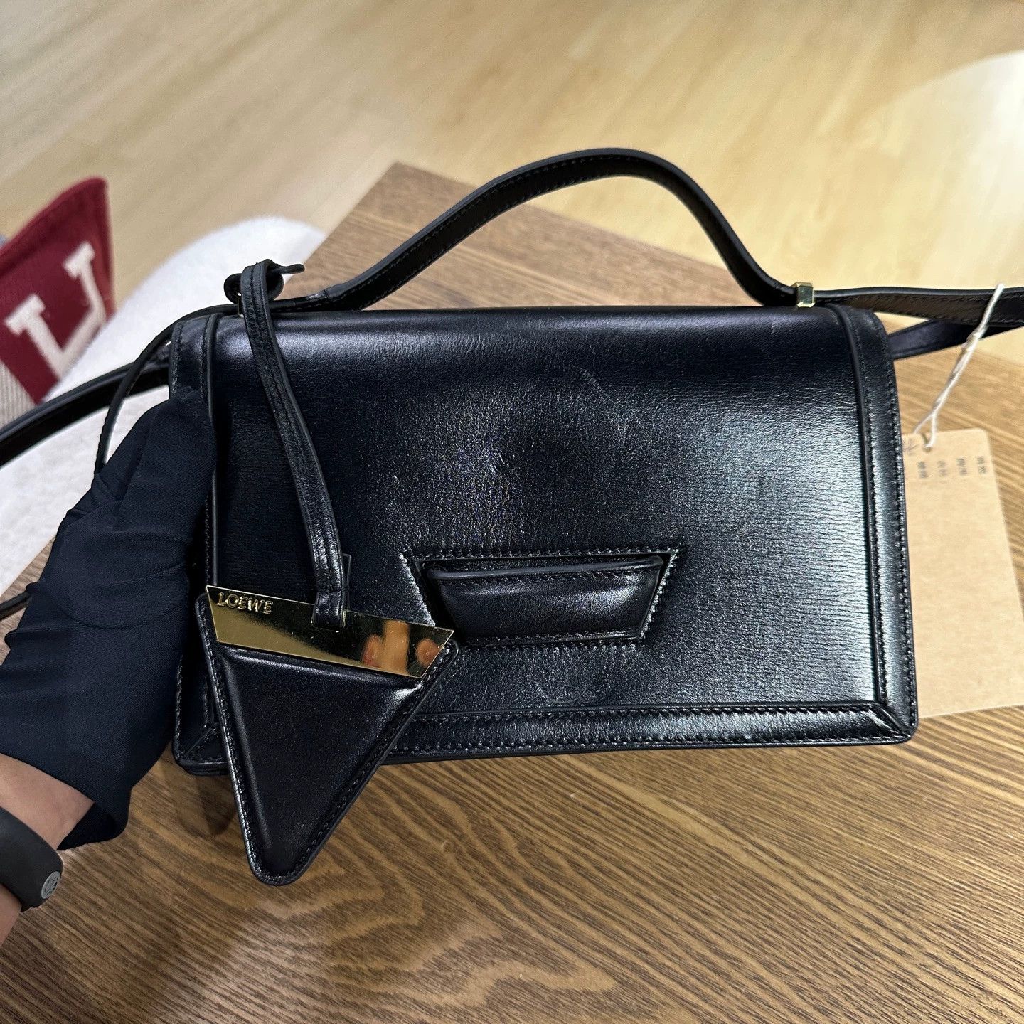 Loewe Loewe apr648 Barcelona Triangle Bag Size ONE SIZE - 1 Thumbnail
