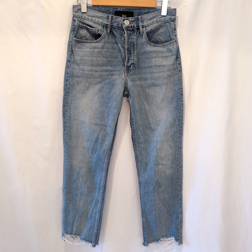 3x1 3x1 Higher Ground Casey High Waist Boyfriend Jeans Size 26" / US 2 / IT 38 - 1 Thumbnail