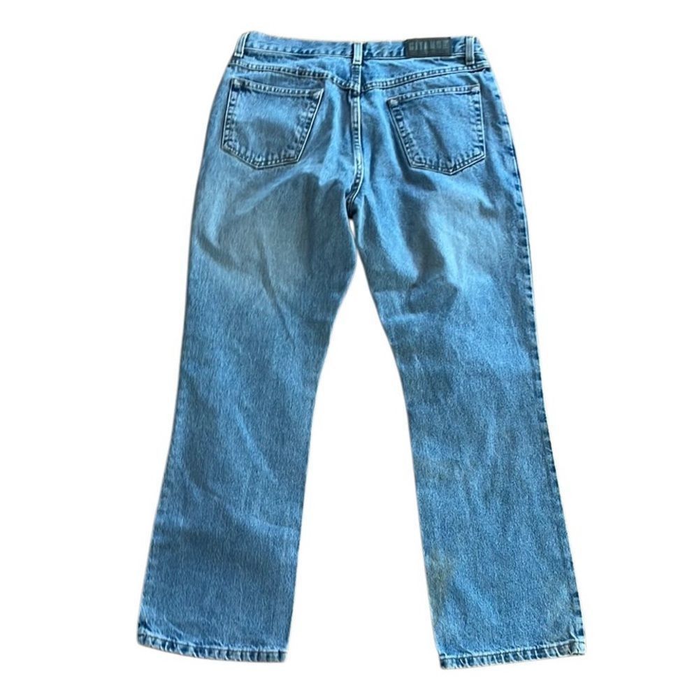 Vintage 90s Vintage Gitano Jeans Mid Rise Straight Leg 30” waist Rig Size 30" / US 8 / IT 44 - 2 Thumbnail