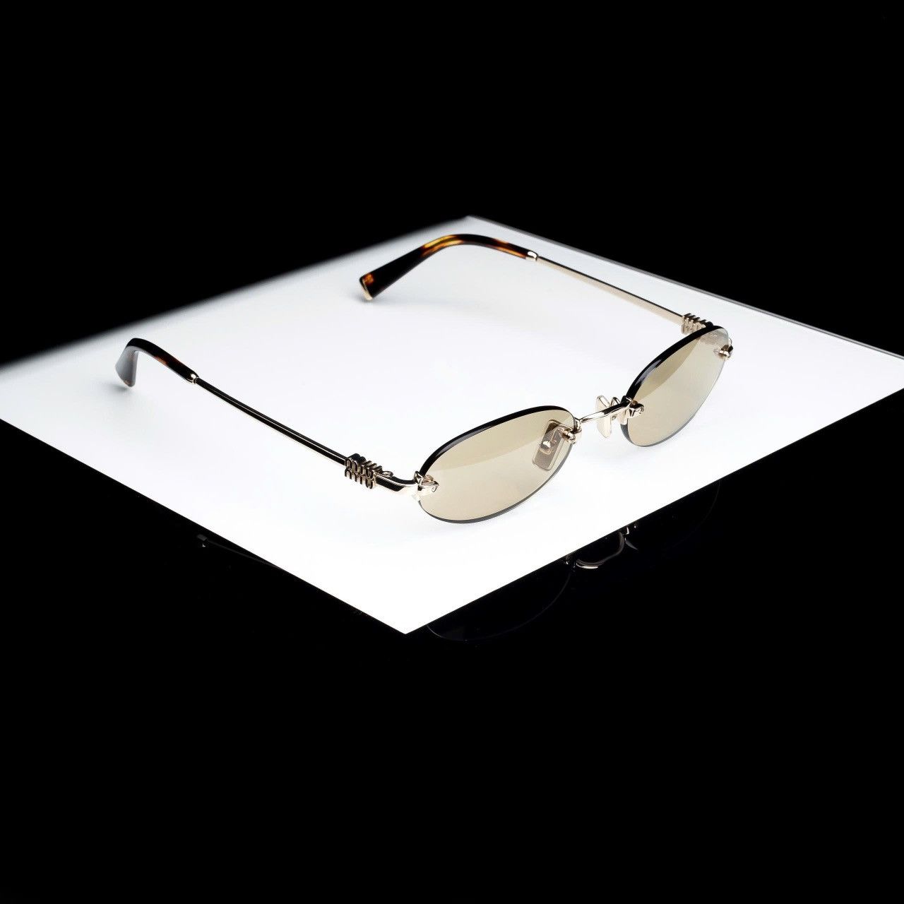 Miu Miu MIU MIU 0MU A54S ZVN10R SUNGLASSES | Grailed