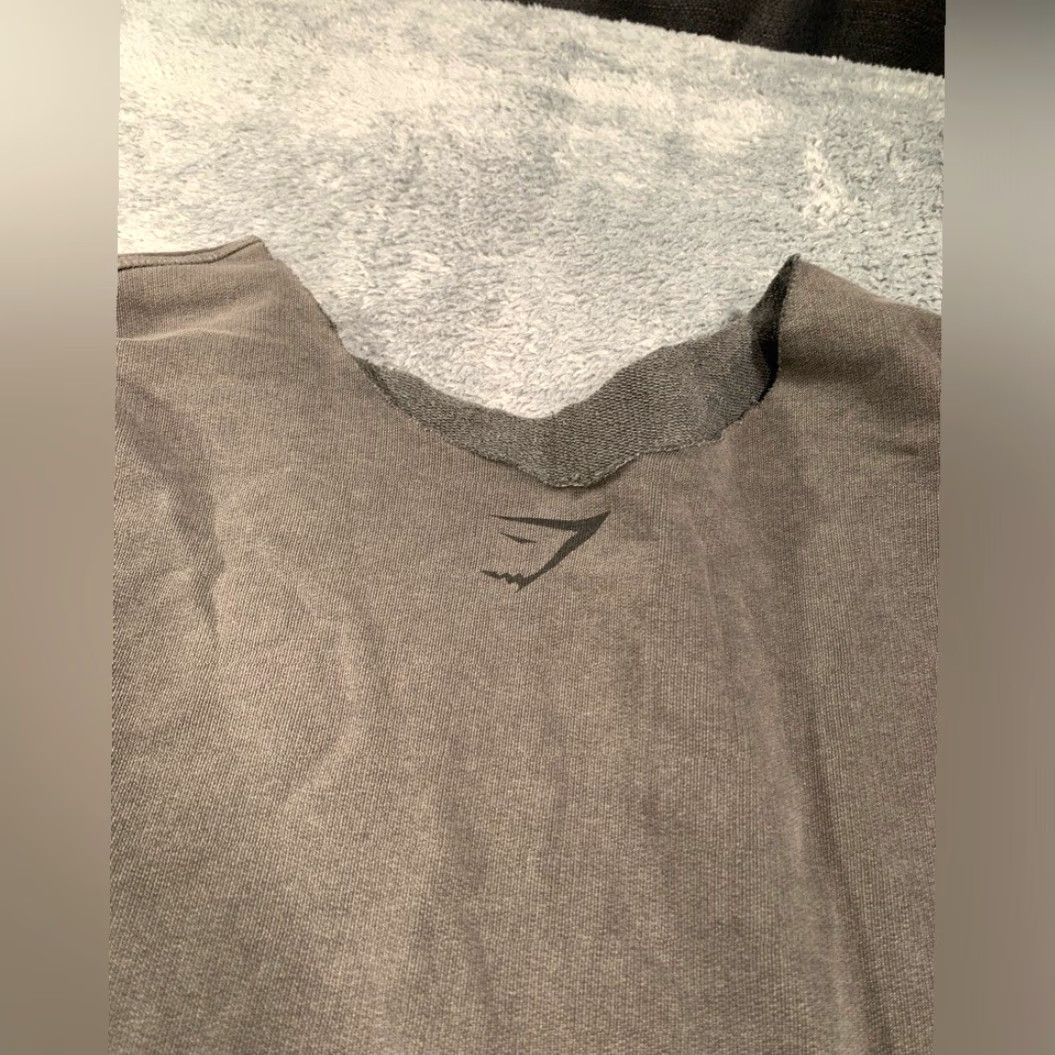 Gymshark Gymshark Sweatshirt Hoodie Mens Pullover Gray S Heritage Washed Small Sweatshirt Adult Regular Size Cut Neck Size US S / EU 44-46 / 1 - 2 Thumbnail