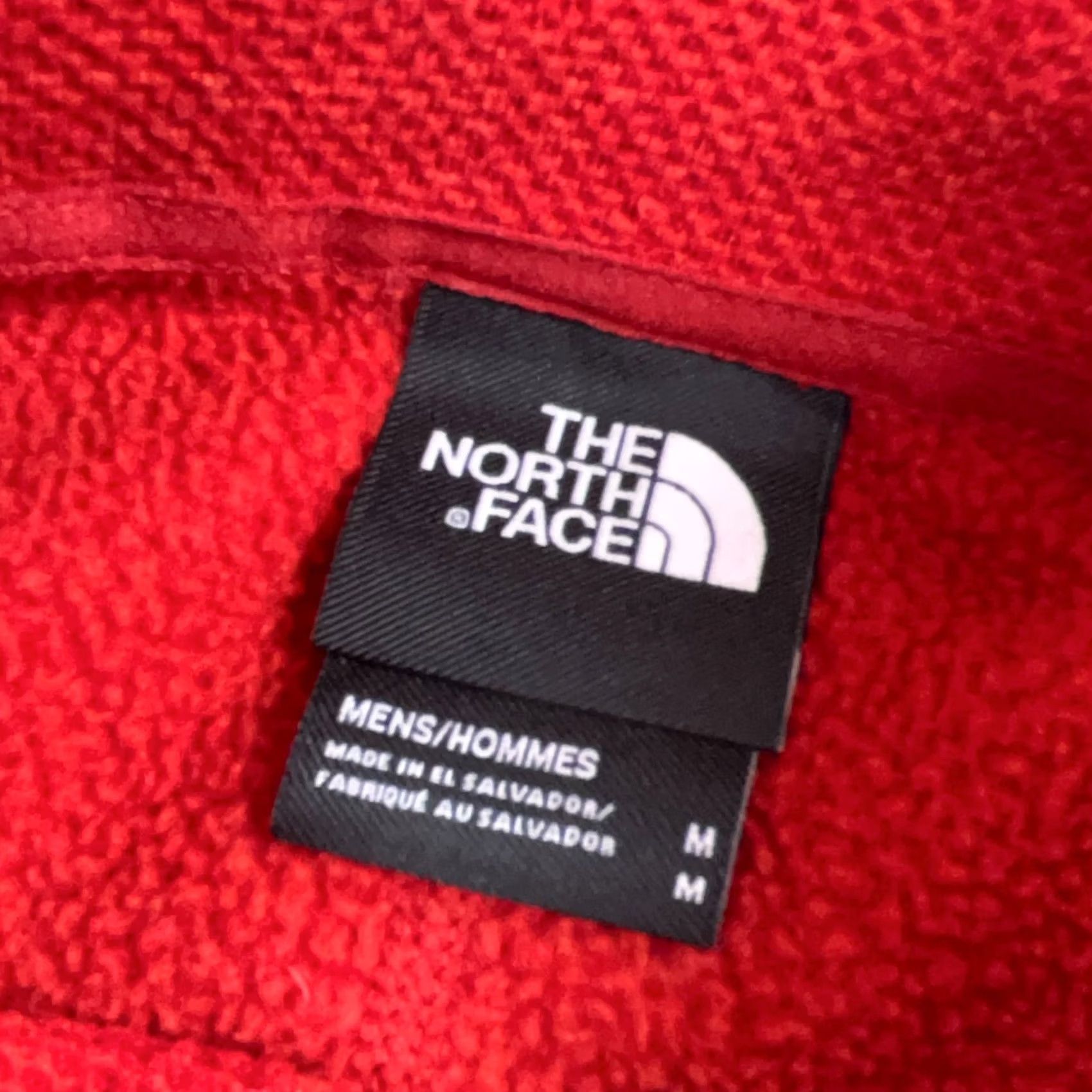The North Face The North Face Sweater Men Medium Red Pullover Fleece Jacket Waffle Knit Hal Zip Size US M / EU 48-50 / 2 - 3 Thumbnail
