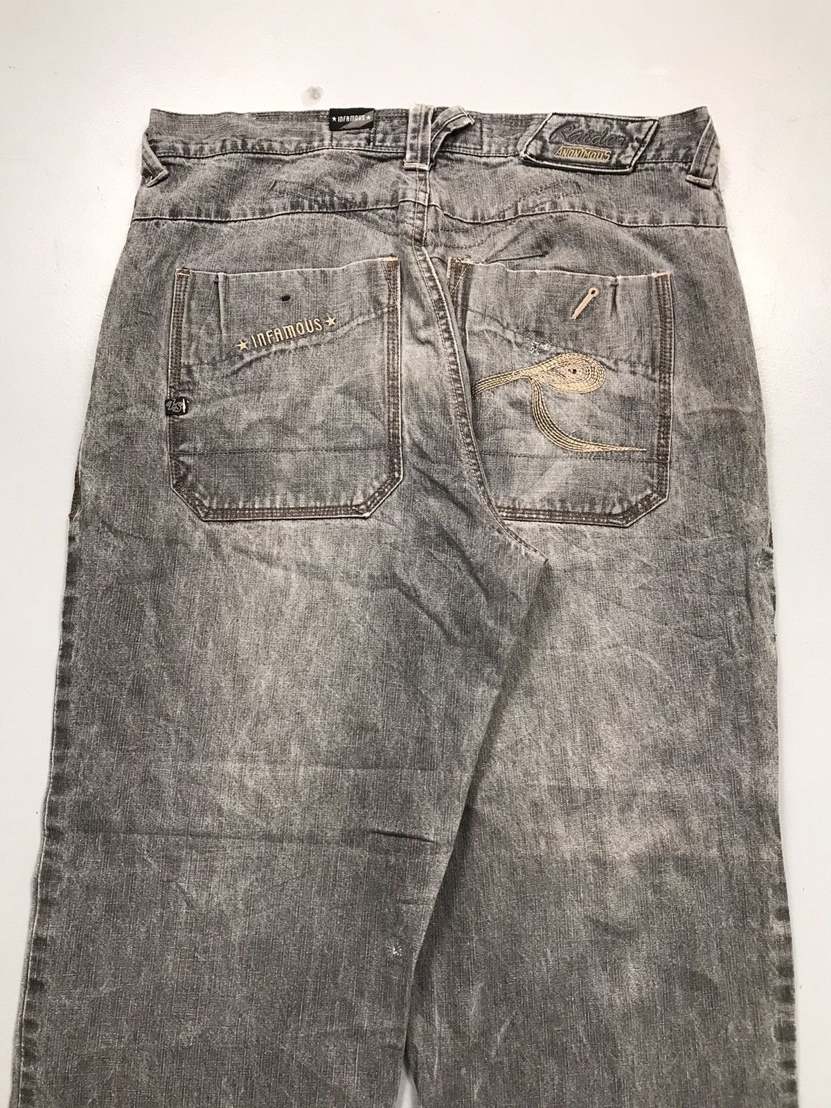 Southpole Vintage Raiden embroidered denim Size US 36 / EU 52 - 9 Thumbnail