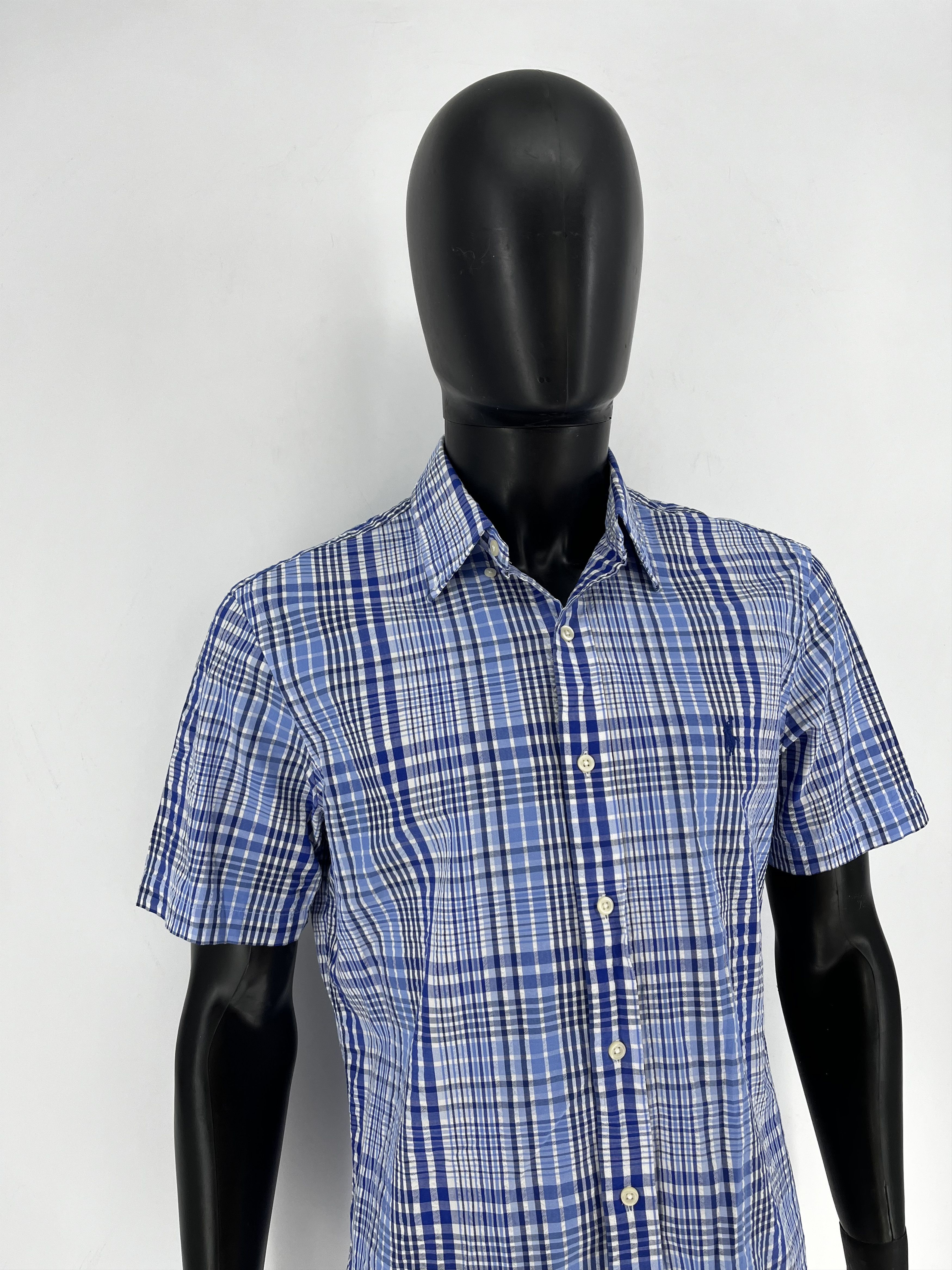 Polo Ralph Lauren Vintage y2k Polo Ralph Lauren Plaid Blake Cotton Flannel Size US M / EU 48-50 / 2 - 3 Thumbnail