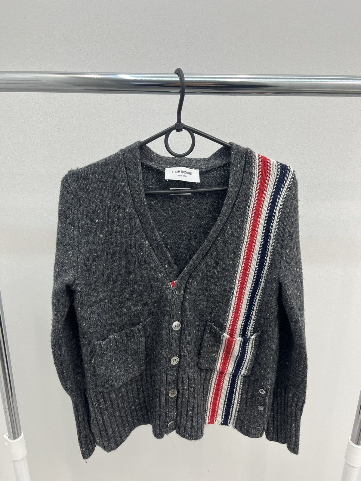 Thom Browne Thom Browne Wool Knit Cardigan Sweater Size US XS / EU 42 / 0 - 2 Thumbnail