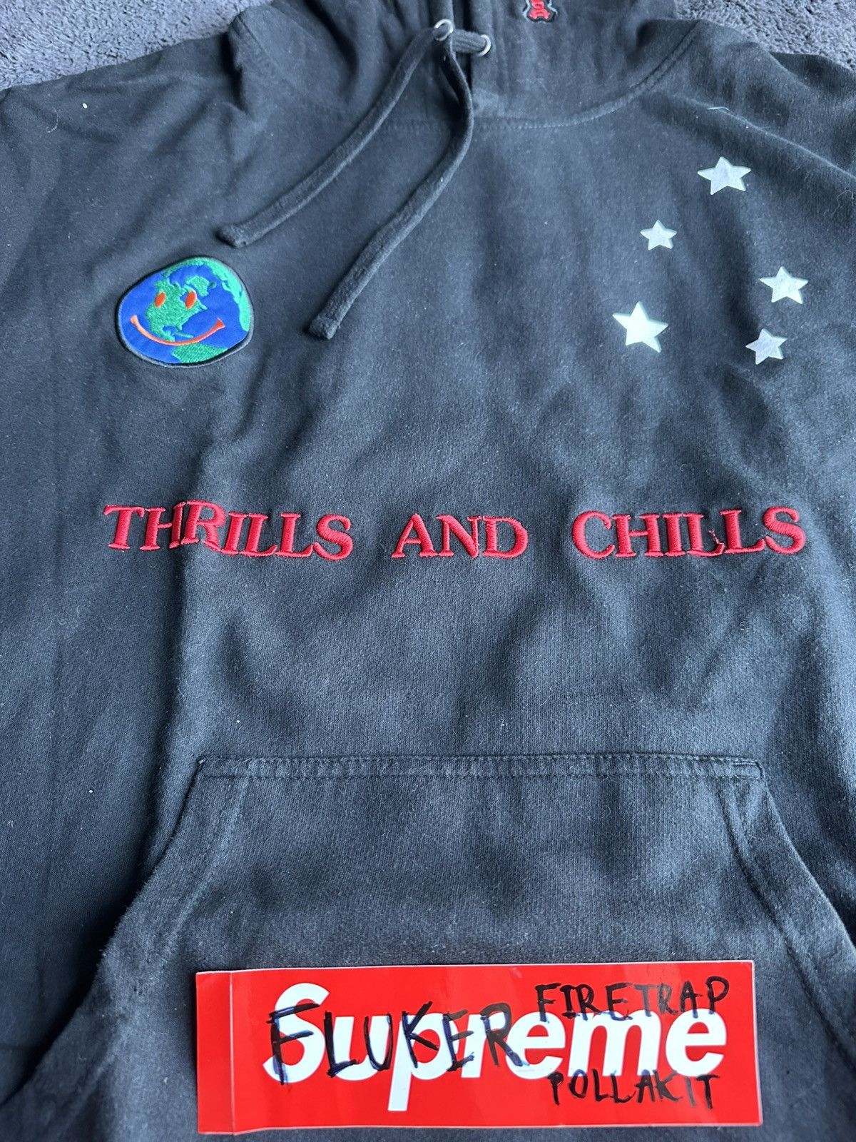 Travis Scott Travis Scott Astroworld World Peace Hoodie in black Size US XL / EU 56 / 4 - 3 Thumbnail