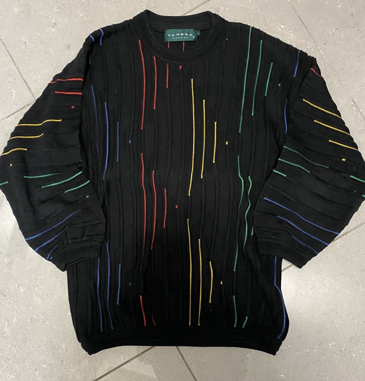 Tundra knit sweater Coogi style