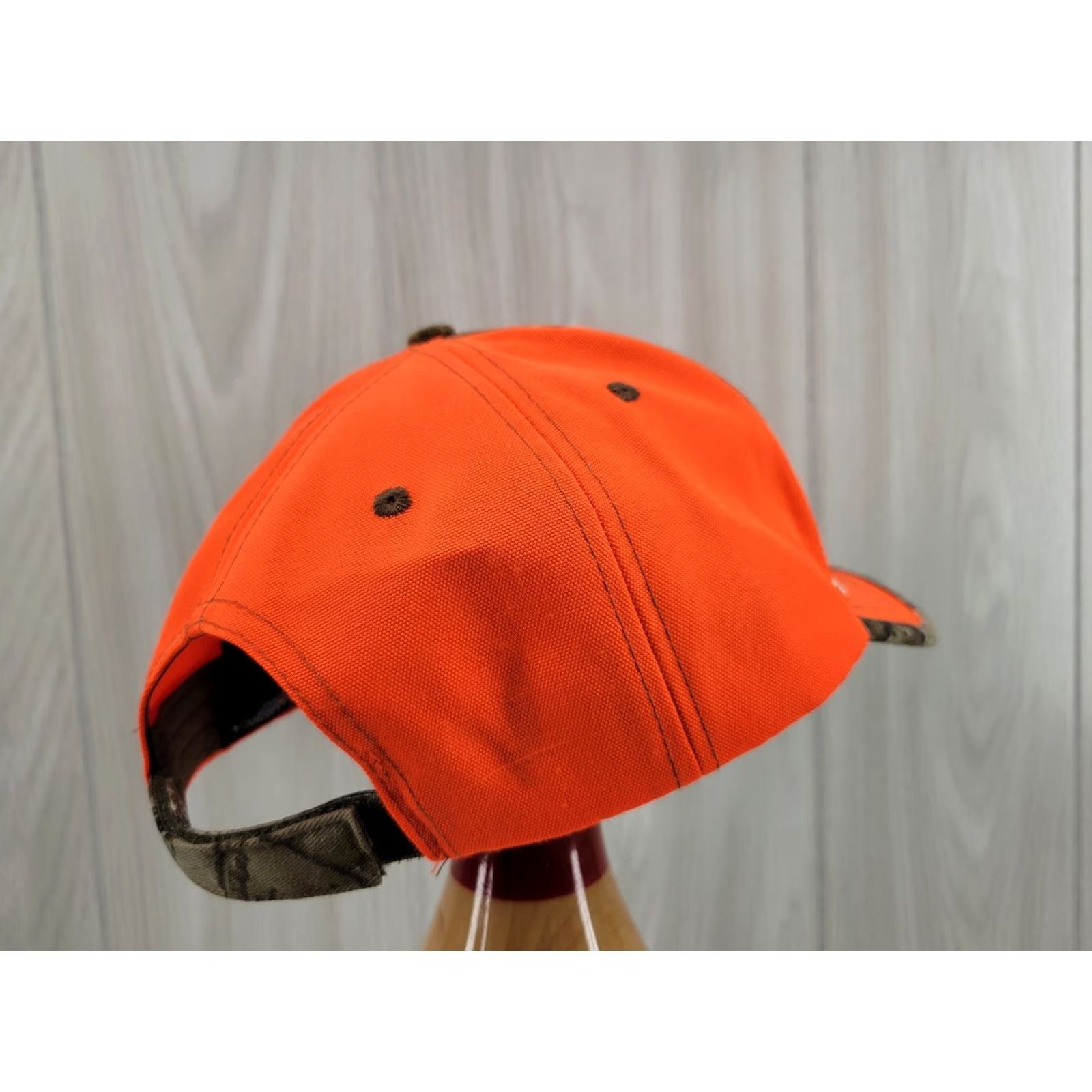 Hunter Cap America AFC Grain Division Hunters Camouflage Orange Hat Mens Adjustable Orange Camouflage Baseball Cap Mens Size ONE SIZE - 7 Thumbnail