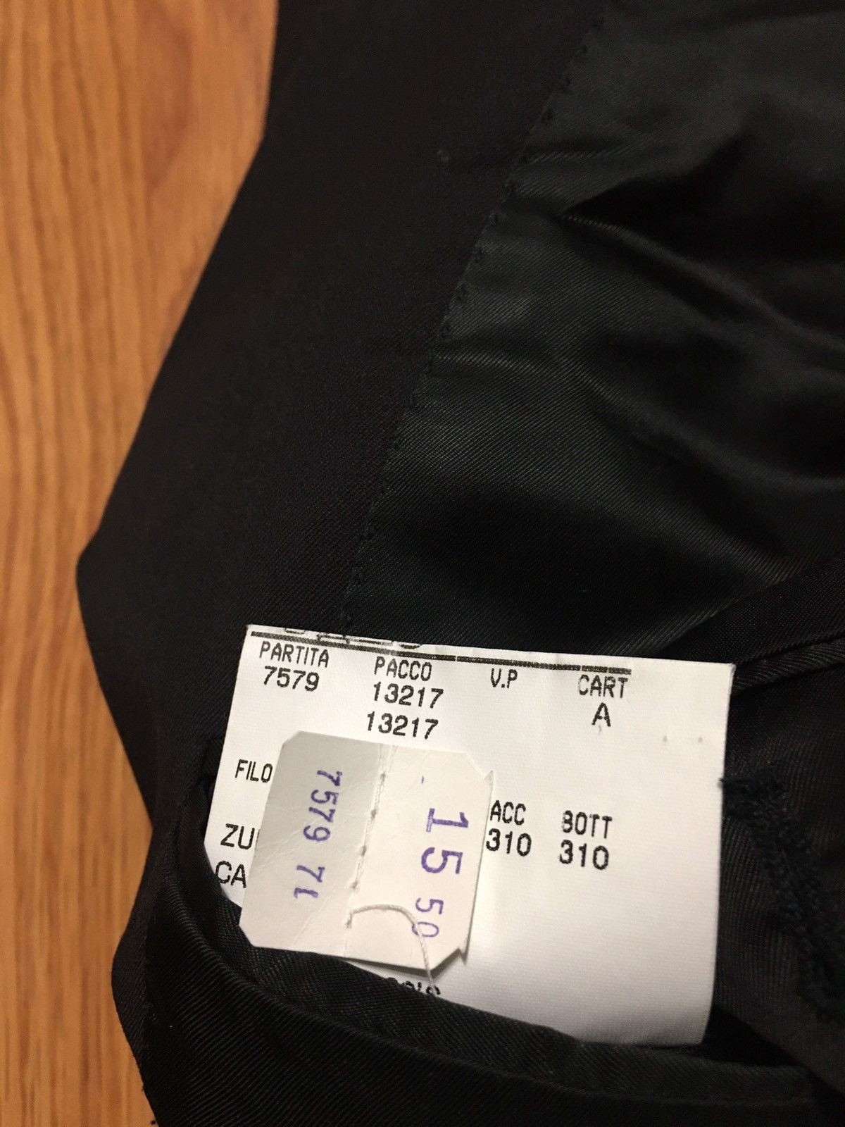 Canali CANALI Pure New Wool Black Blazer Jacket Size EU 50/ L Size 50R - 8 Thumbnail