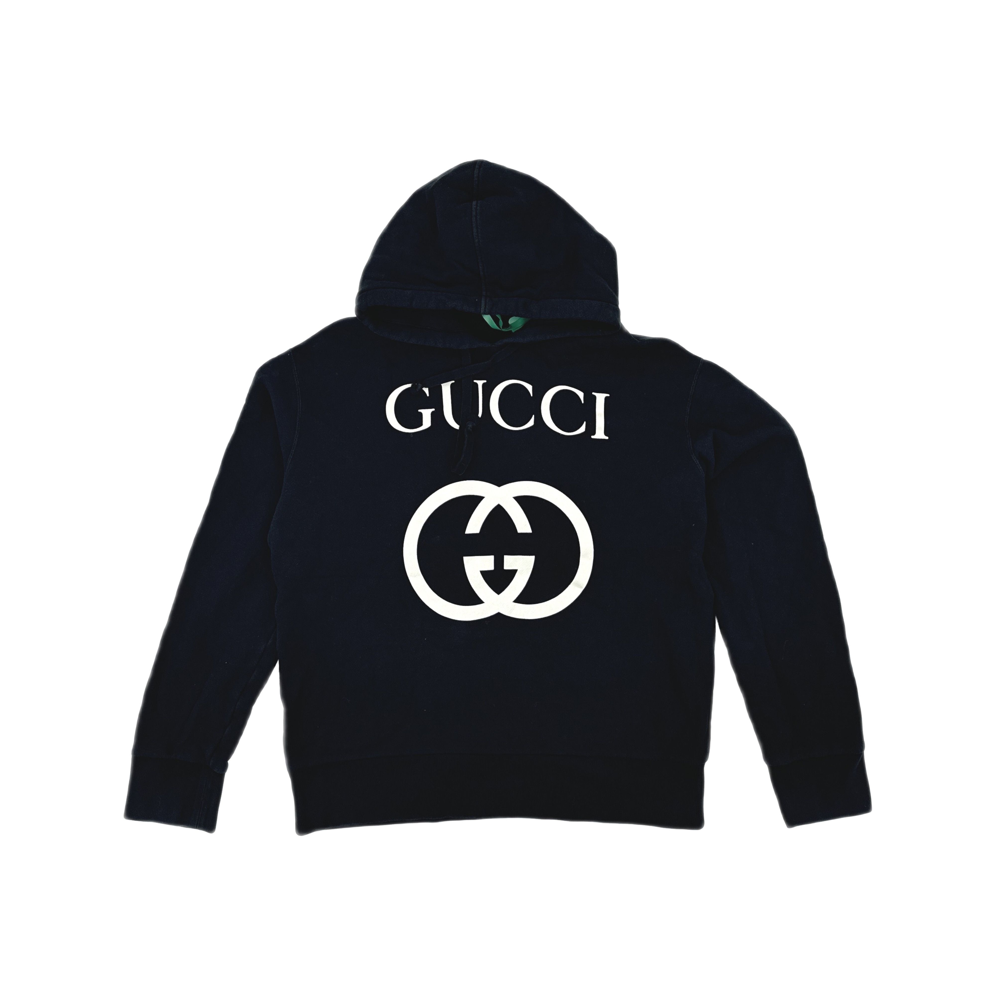 Gucci Gucci Interlocking G Logo Hoodie Black XL Size US XL / EU 56 / 4 - 1 Thumbnail