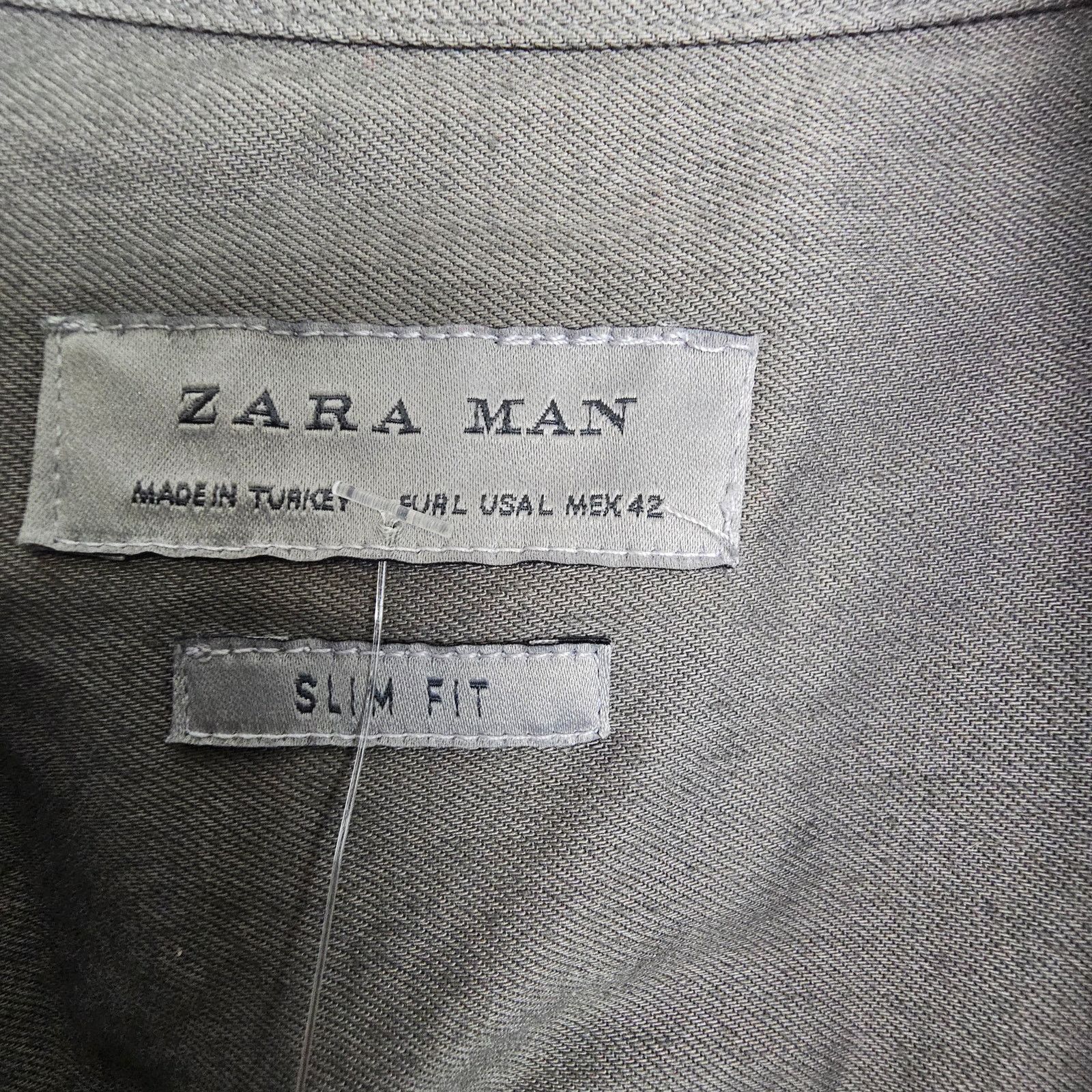 Zara Zara Grunge Graphic Print Stop Looking For Answers Shirt L Size US L / EU 52-54 / 3 - 7 Thumbnail