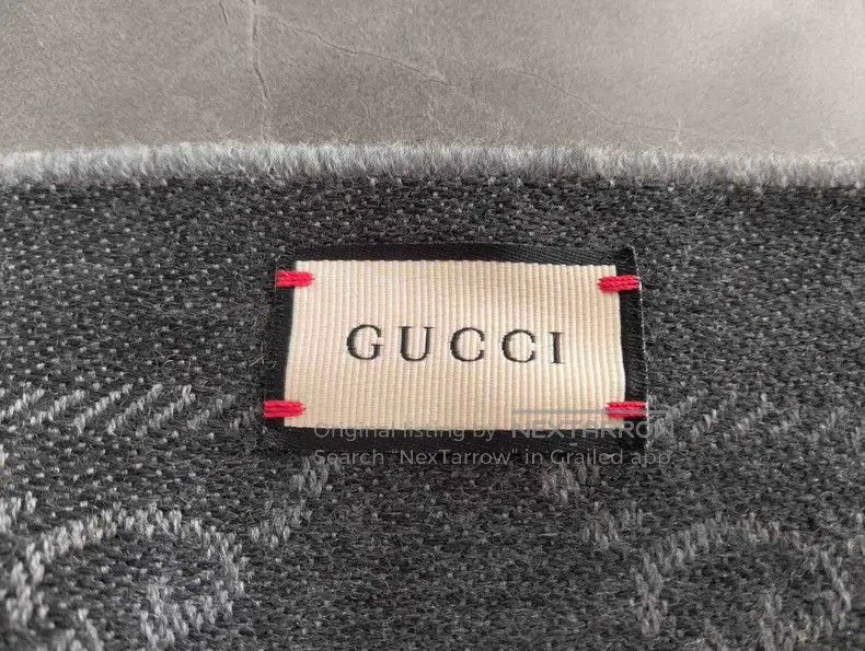Gucci Gucci Full-printed velvet scarf Size ONE SIZE - 3 Thumbnail