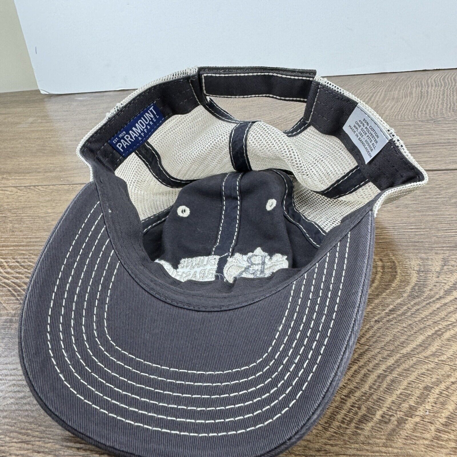 Other Burns Brasher & Johnson Hat Gray Hat Adjustable Adult Size H Size ONE SIZE - 14 Thumbnail
