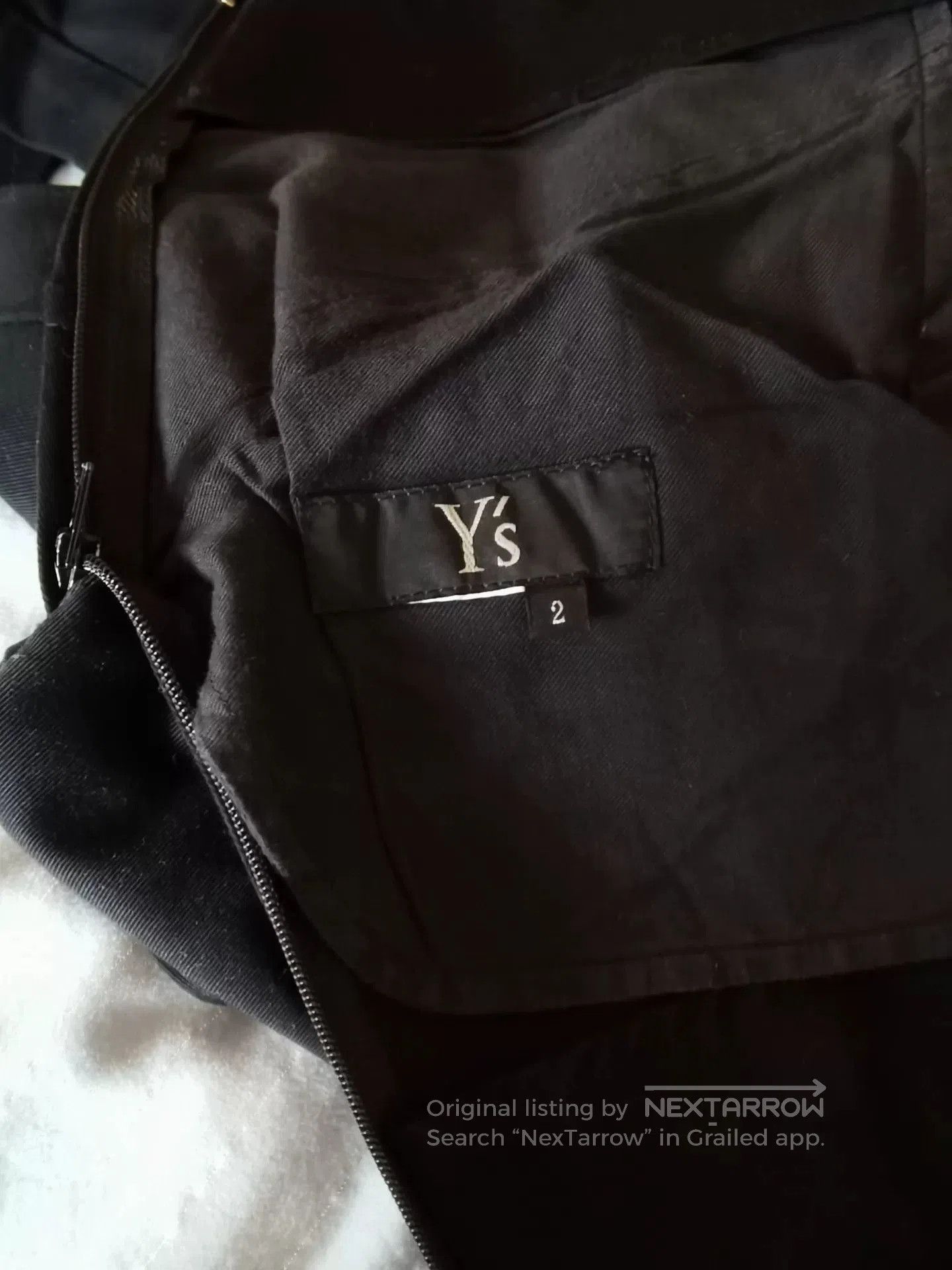 Y's Y's Women's Black Casual Pants Size 2. Size 26" / US 2 / IT 38 - 6 Thumbnail