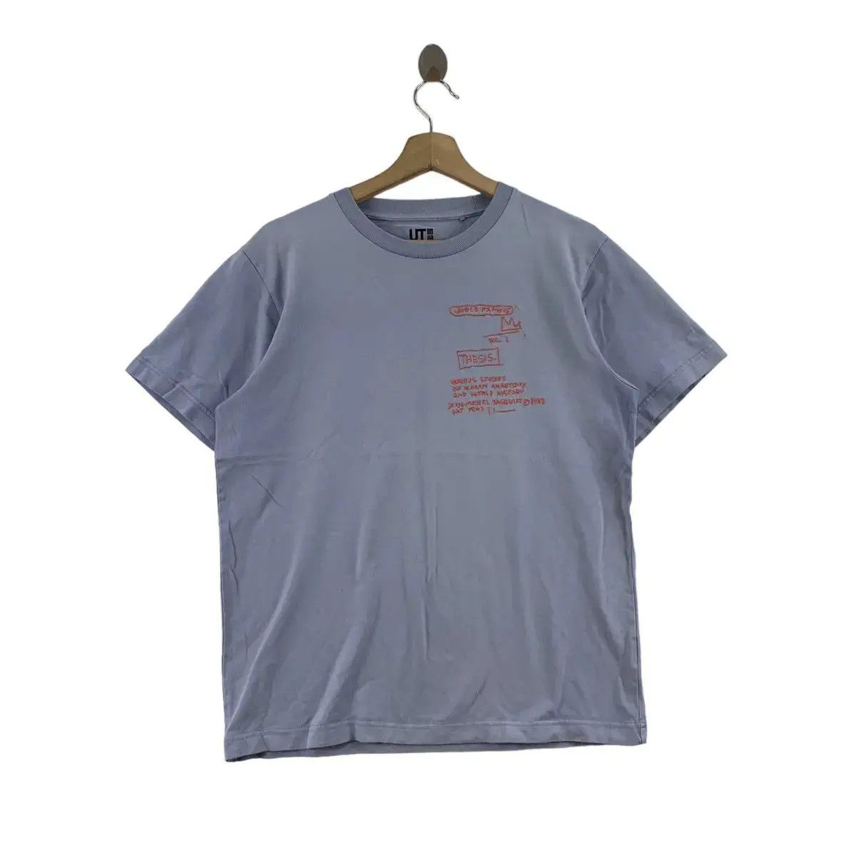Jean-Michel Basquiat JEAN MICHEL BASQUIAT x UNIQLO Thesis Tee Shirt Top Moma Pop Size US M / EU 48-50 / 2 - 1 Thumbnail