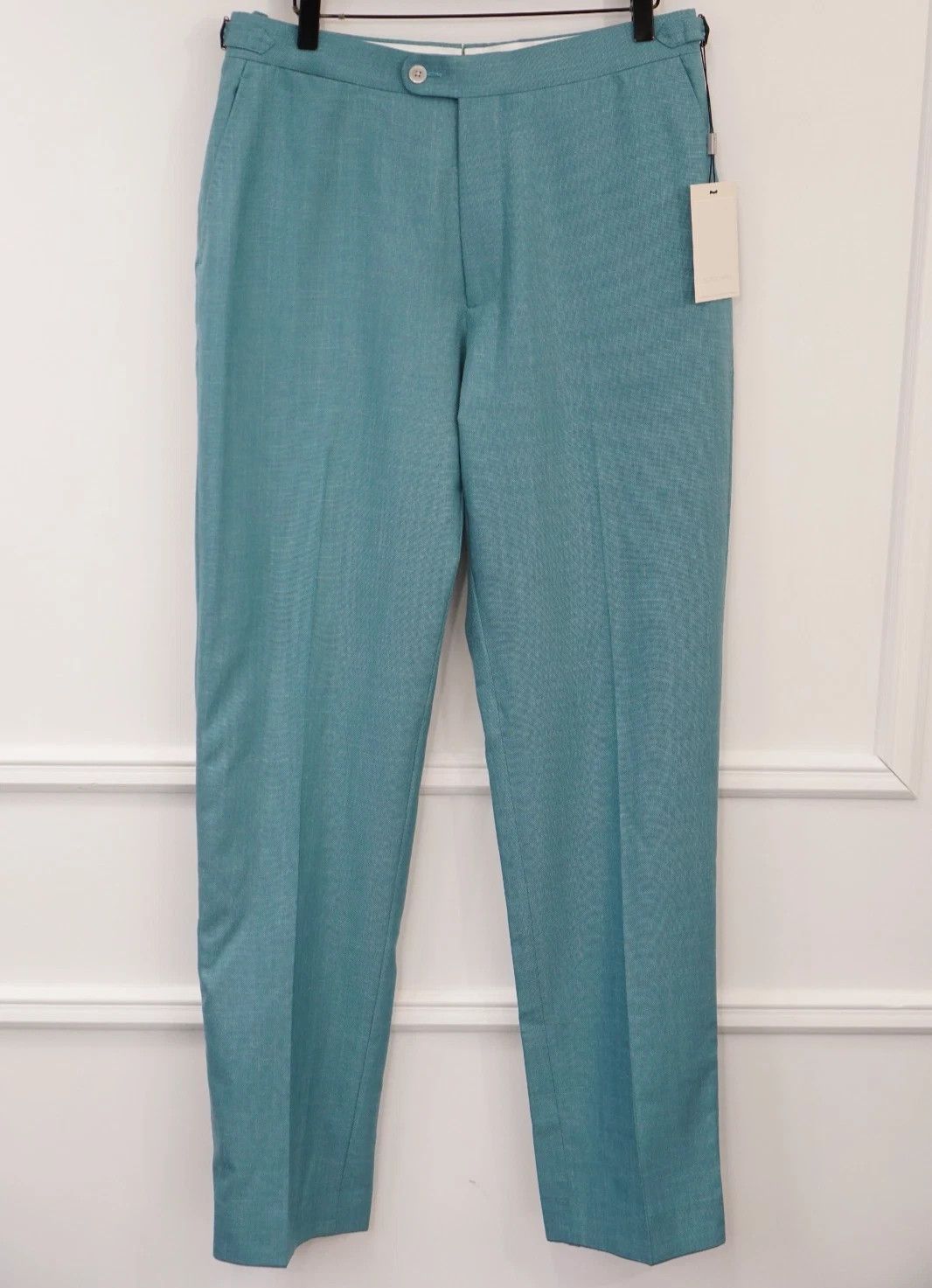 Suitsupply Men Suitsupply Pants Wool Silk & Linen Brescia EThomas US42L Size 42L - 1 Thumbnail