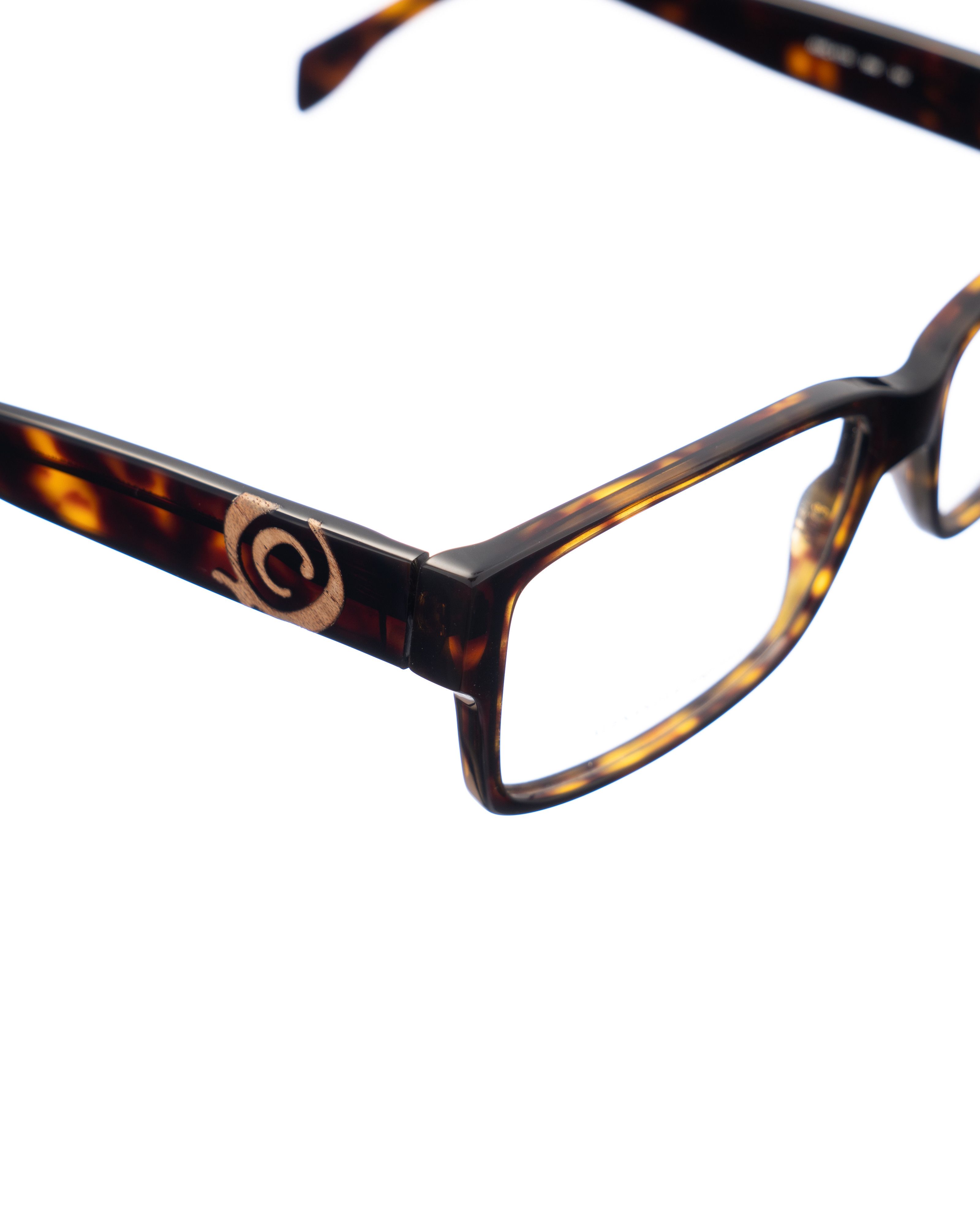 Alexander McQueen Alexander McQueen 00s Bold Nerdy Havana Glasses Size ONE SIZE - 2 Thumbnail