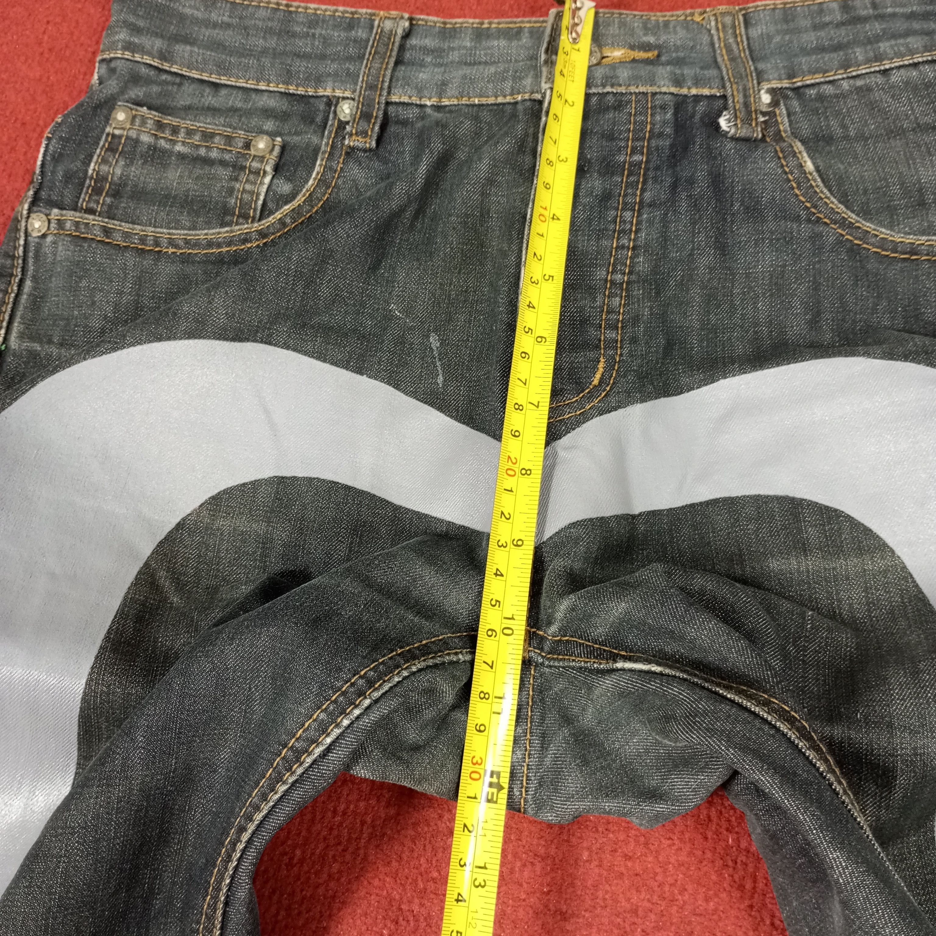 Japanese Brand Evisu Dragon Design Streetwear Custom Daicock Style Jeans Size US 31 - 9 Thumbnail