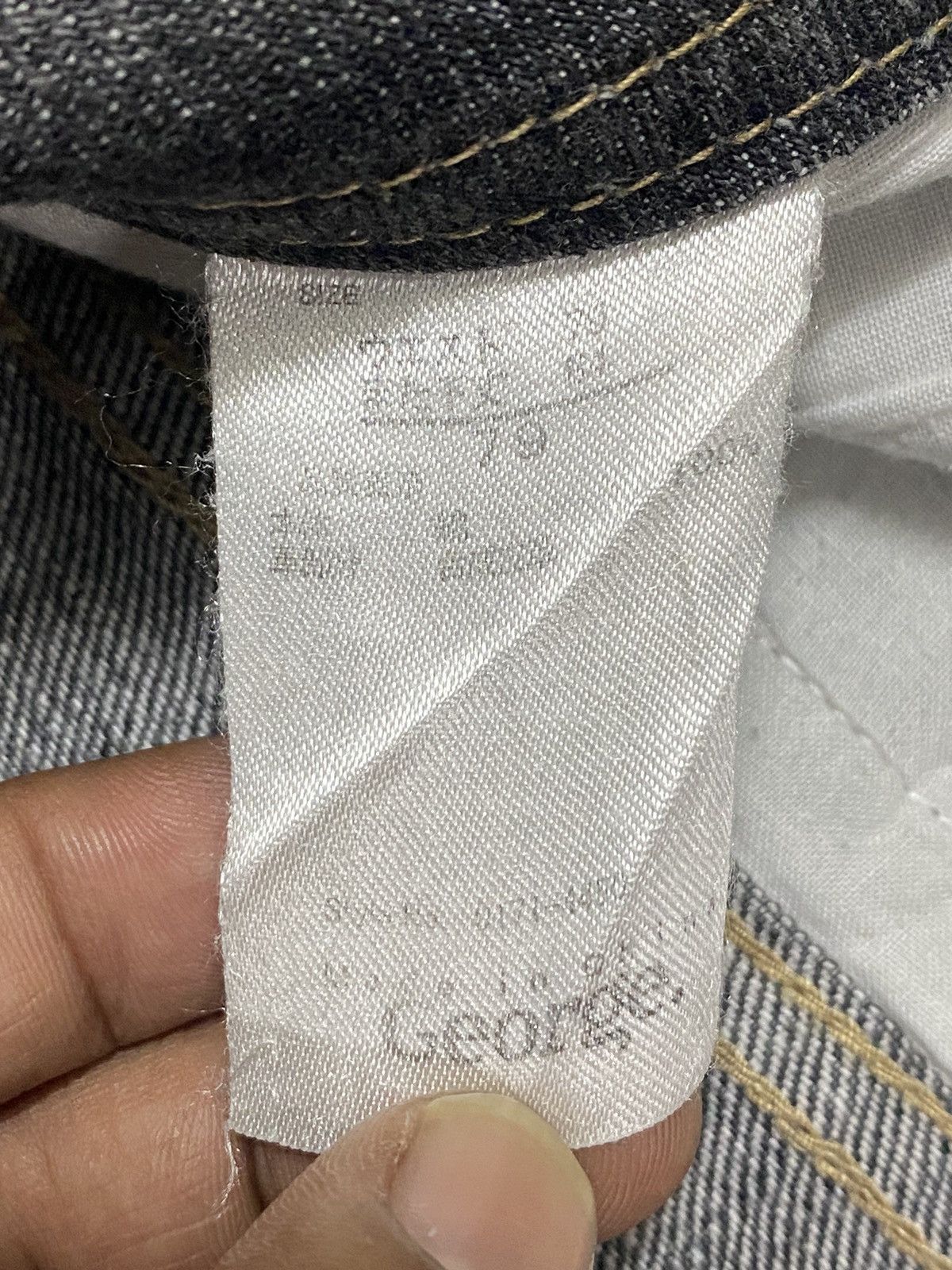 George Vtg JapaneseBrands George Black Denim Whisker Loose Jeans Size US 32 / EU 48 - 14 Thumbnail