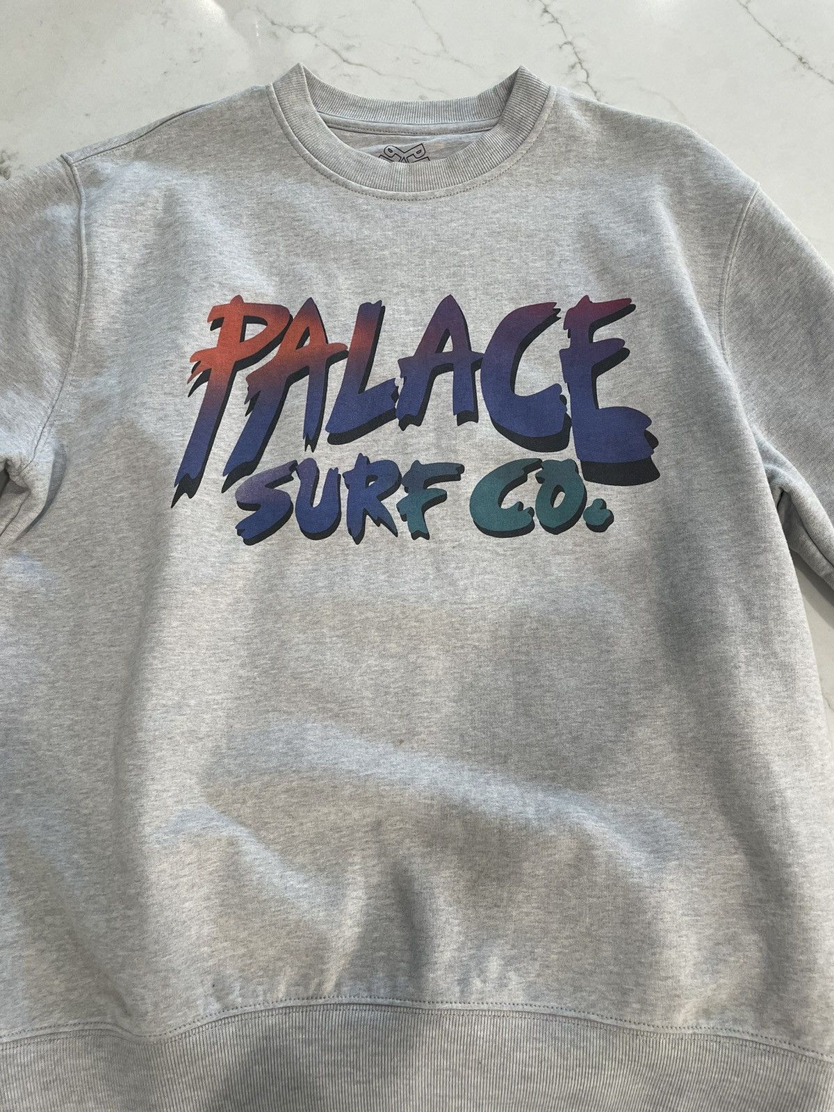 Palace Palace Surf Co. Crewneck Size US M / EU 48-50 / 2 - 2 Thumbnail