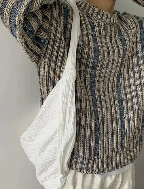 Aran Isles Knitwear Retro y2k reversible cable knit pullover sweater knitwear Size US L / EU 52-54 / 3 - 3 Thumbnail