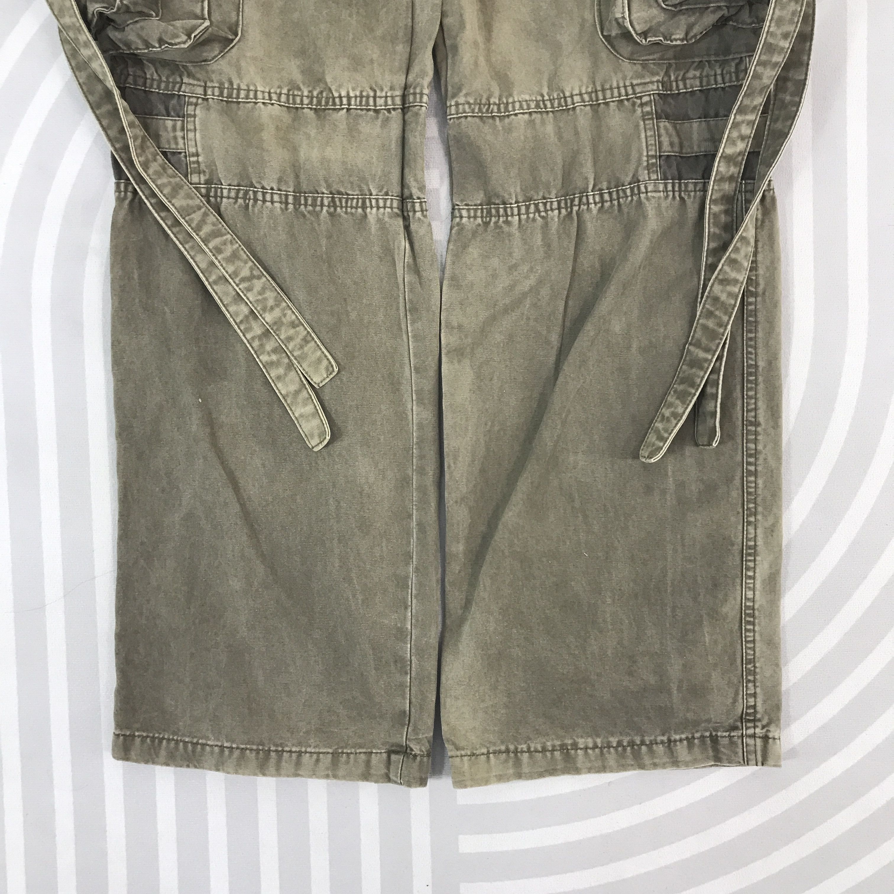 Japanese Brand Vintage Blue luis Cargo Tactical pocket Bondage Pants Size US 27 - 3 Thumbnail