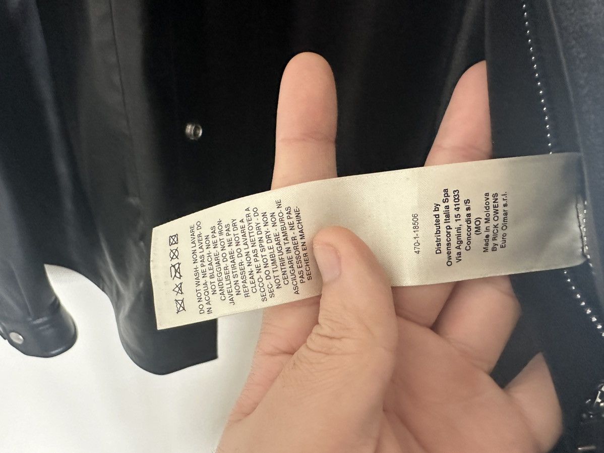 Rick Owens Rick Owens SS22 Fogachine Lambskin Leather Overshirt Size US L / EU 52-54 / 3 - 5 Thumbnail