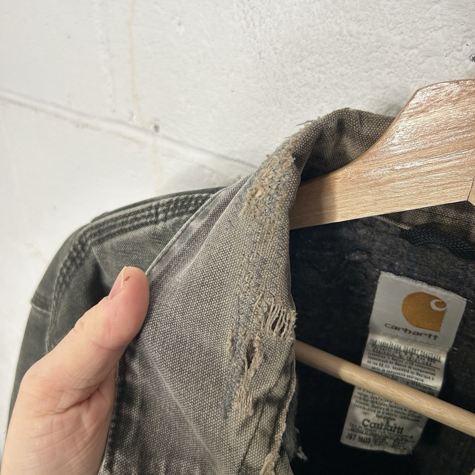 Carhartt Vintage Carhartt Blanket-Lined Detroit Jacket “Moss” J97 MOS Size US L / EU 52-54 / 3 - 14 Thumbnail