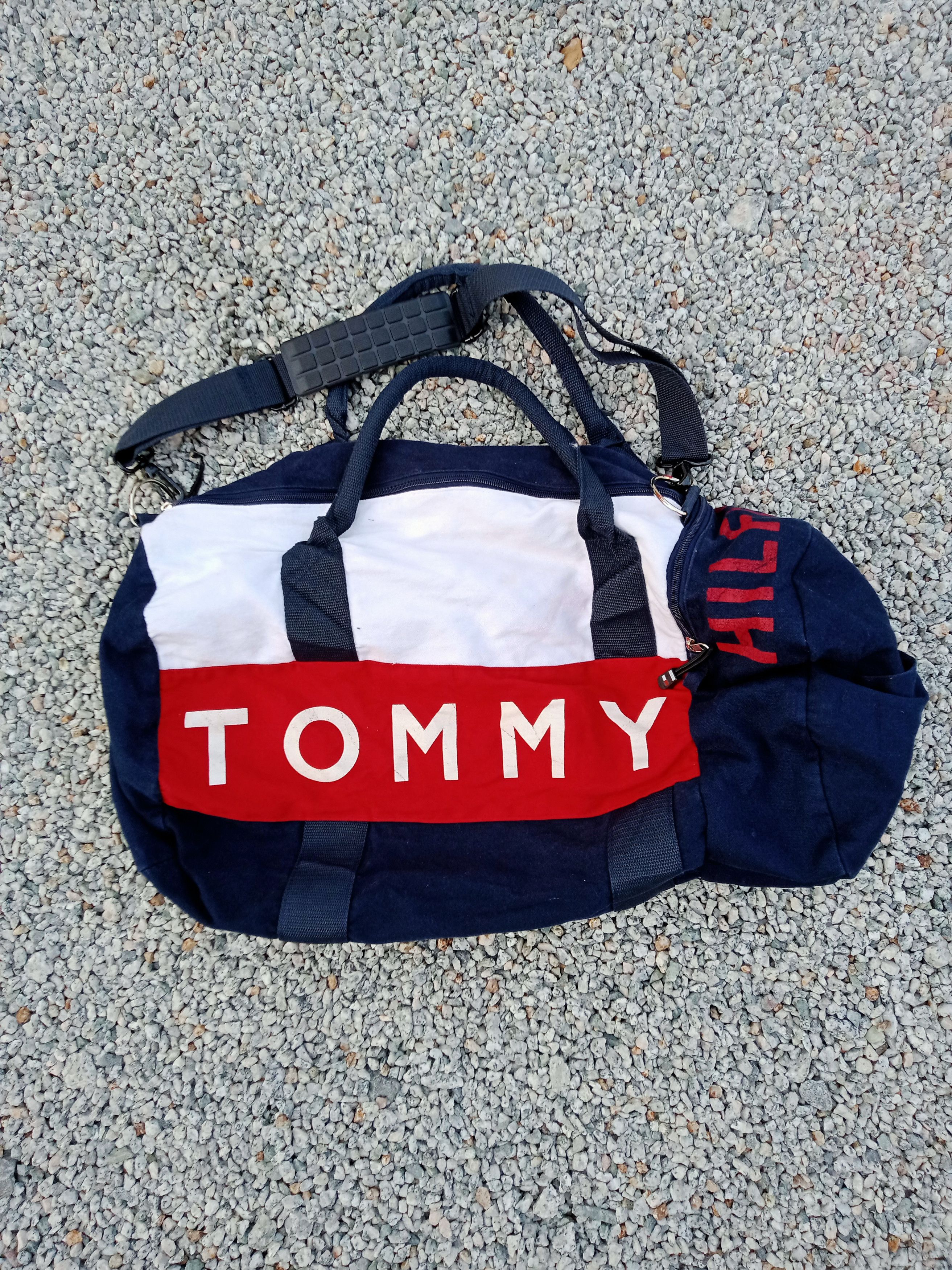 Vintage 🔥RARE🔥VINTAGE Y2K TOMMY HILFIGER DUFFLE BAG Grailed