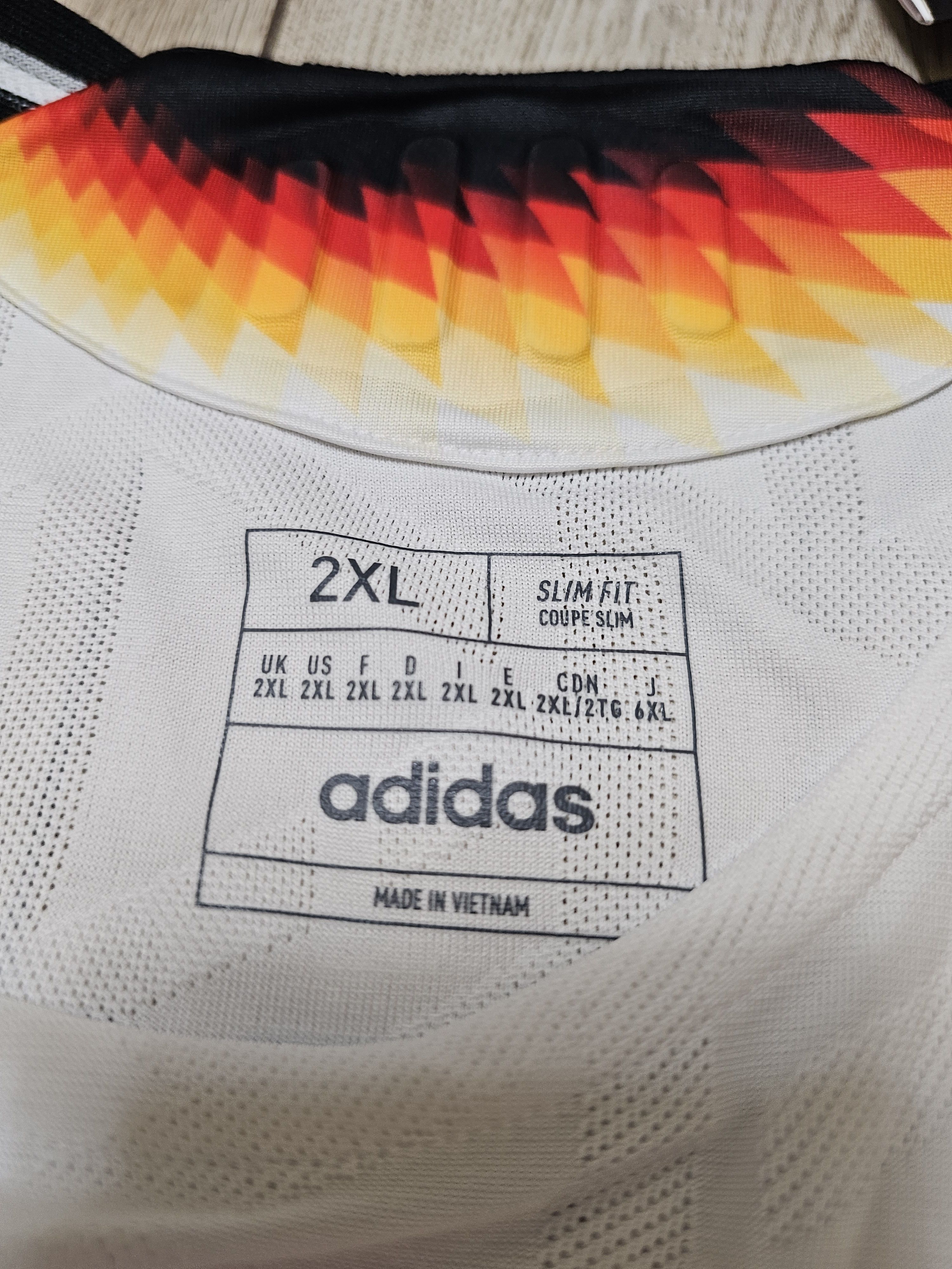 Adidas GERMANY 2024 HOME KROOS PLAYER VERSION FOOTBALL SHIRT Size US XXL / EU 58 / 5 - 12 Thumbnail