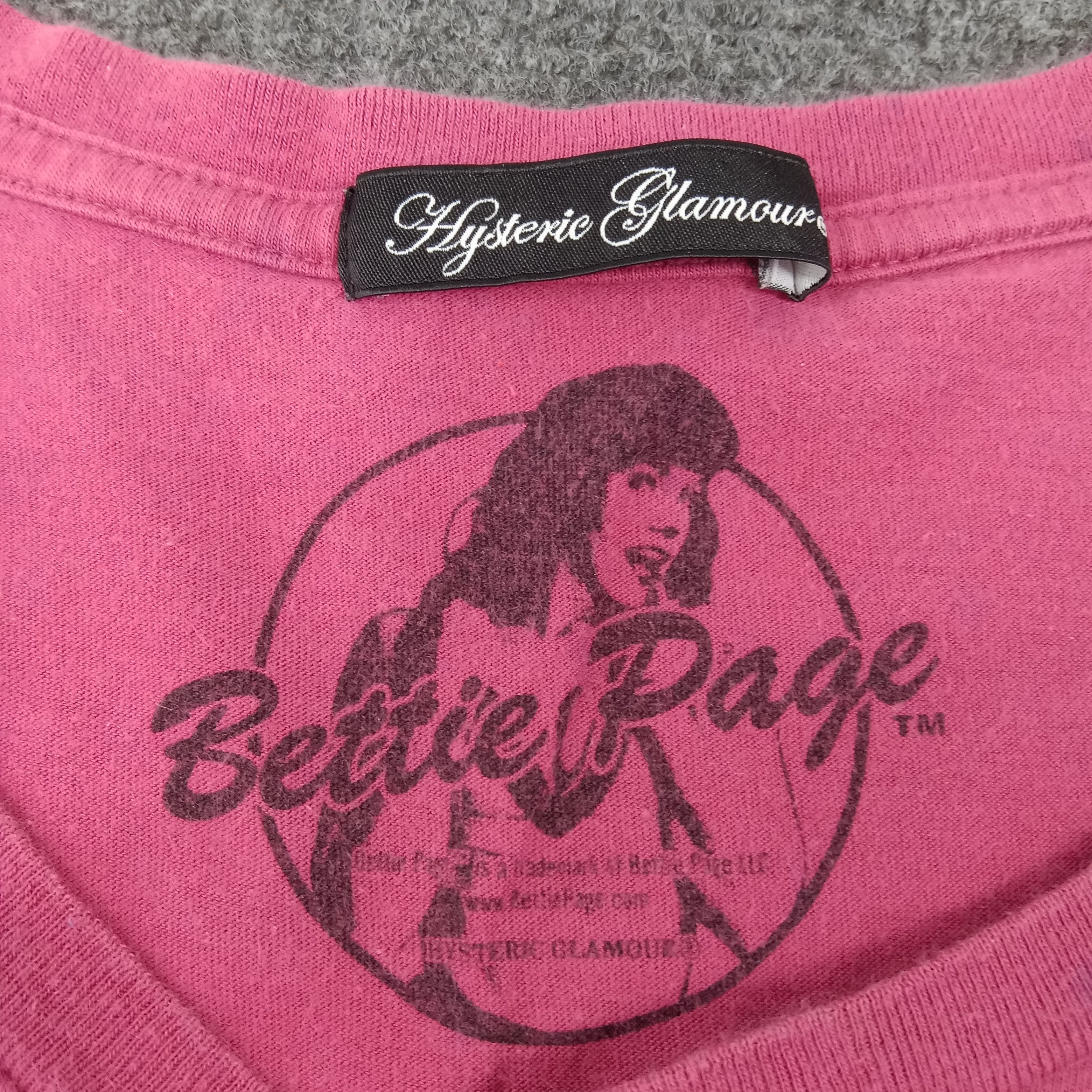 Hysteric Glamour × Japanese Brand × Vintage Hysteric Glamour Japanese Brand Bettie page Tshirt Size S / US 4 / IT 40 - 3 Thumbnail