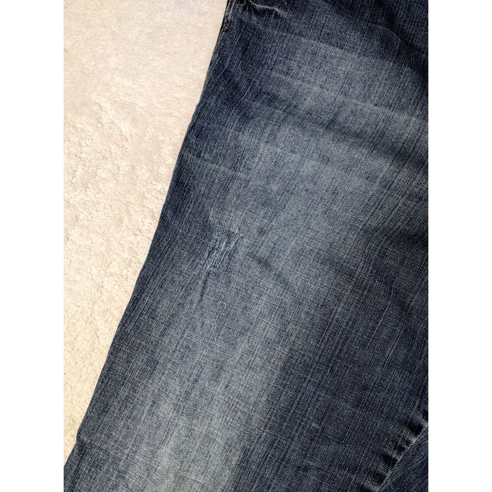Vintage Lane Bryant Women Jeans 20 Blue High Rise Tapered Distressed 5 Pocket Med Wash Denim 32in Inseam Womens Size 28" / US 6 / IT 42 - 7 Thumbnail