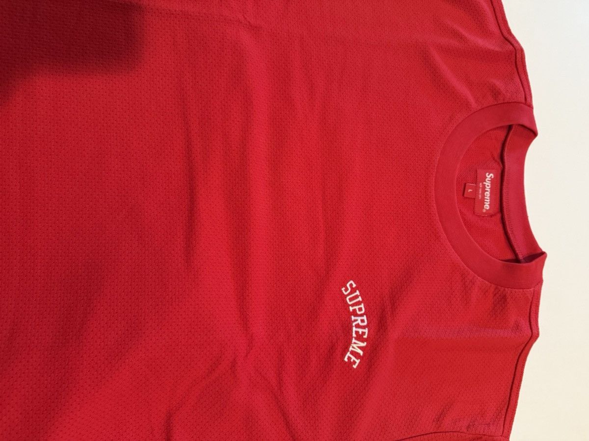 Supreme Supreme Mesh Arc Logo Tee Size US L / EU 52-54 / 3 - 6 Thumbnail