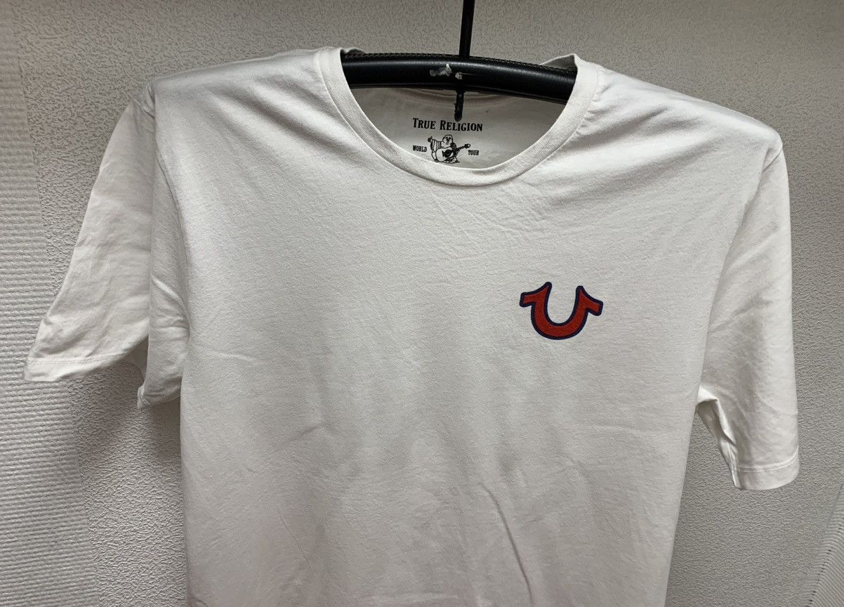 Japanese Brand True Religion white t-shirt Xxl Japanese brand Japan Size US XXL / EU 58 / 5 - 3 Thumbnail
