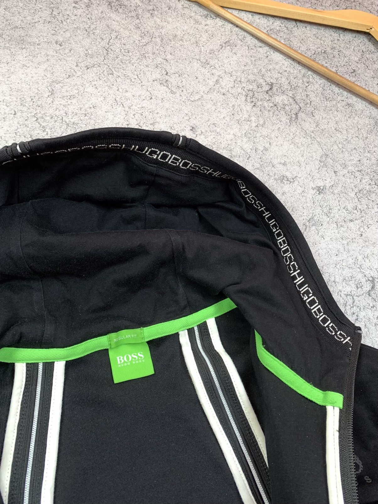 Hugo Boss Hugo Boss Saggy Full Zip Hoodie Jacket Black Mens Size S Size US S / EU 44-46 / 1 - 5 Thumbnail