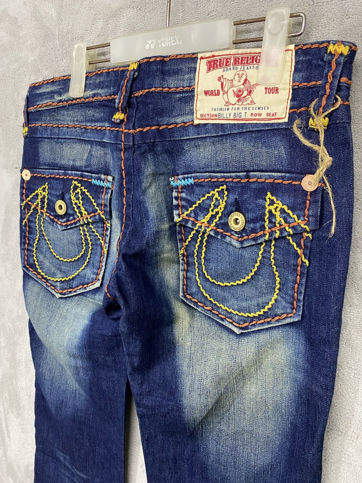 True Religion RARE🔥TRUE RELIGION BILLY BIG T “MADE IN USA” Size US 30 / EU 46 - 12 Thumbnail