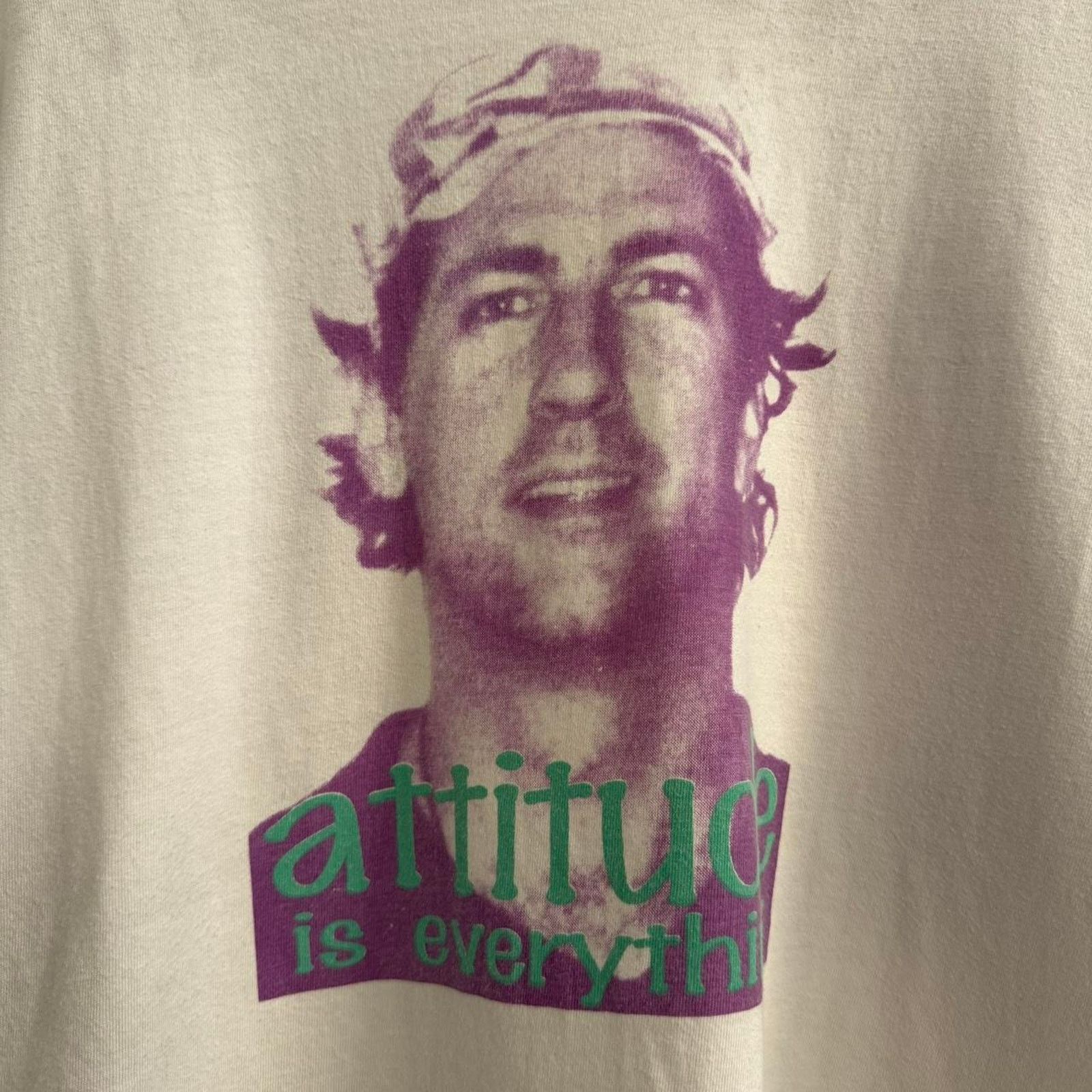 Other Vintage 90s attitude is everything t-shirt Size US XL / EU 56 / 4 - 3 Thumbnail