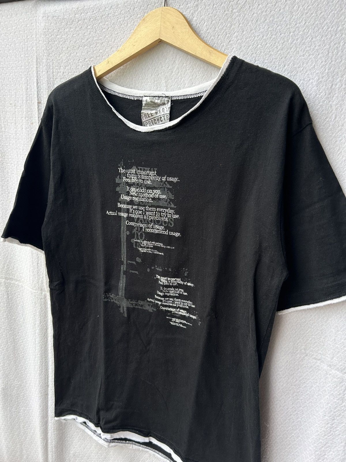 Hysteric Glamour × If Six Was Nine × Japanese Brand Vampire Free Beat Poem Tee Size US L / EU 52-54 / 3 - 4 Thumbnail