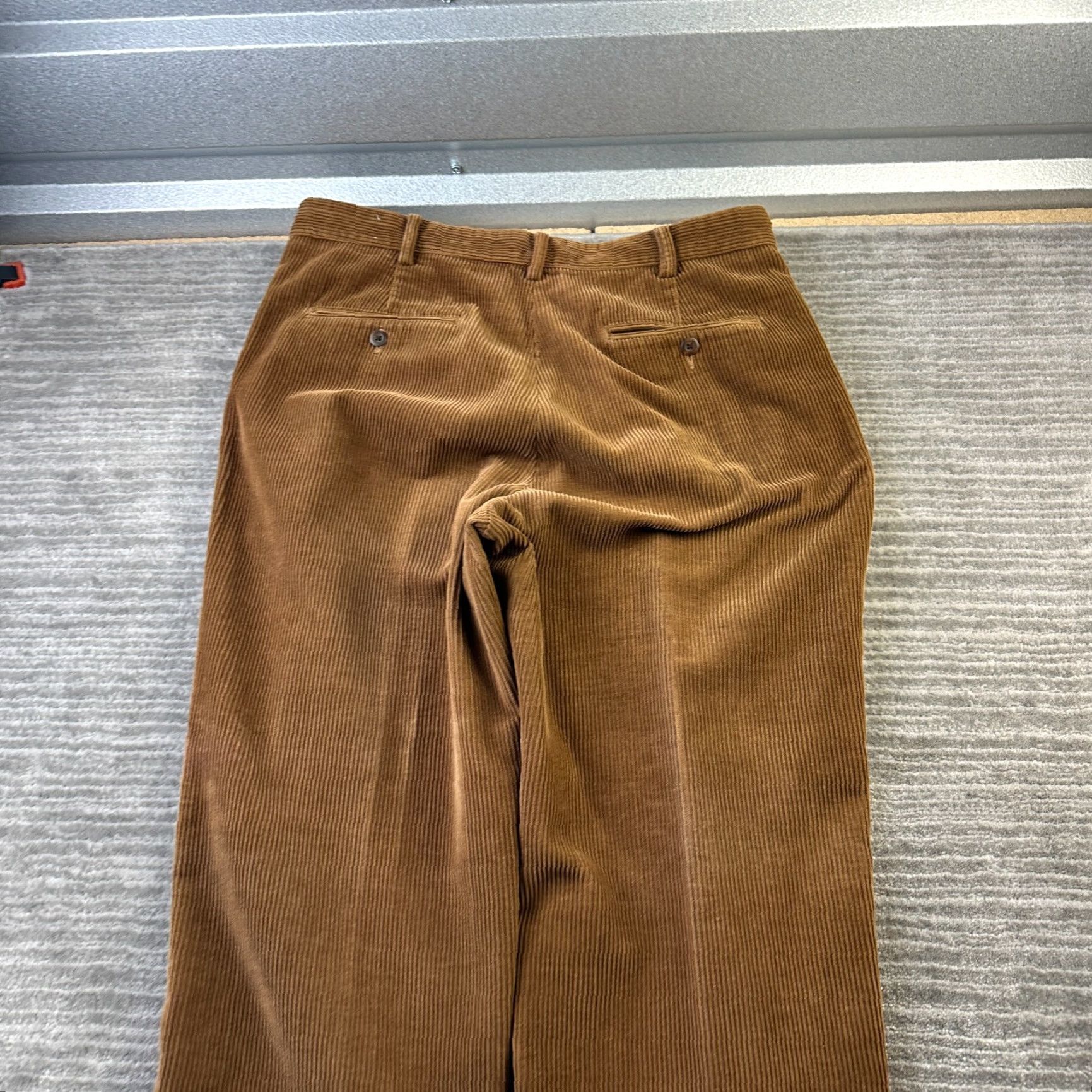 Brooks Brothers Brooks Brothers Pants Mens 36x31 Corduroy Brown Slacks Trousers Size US 36 / EU 52 - 7 Thumbnail