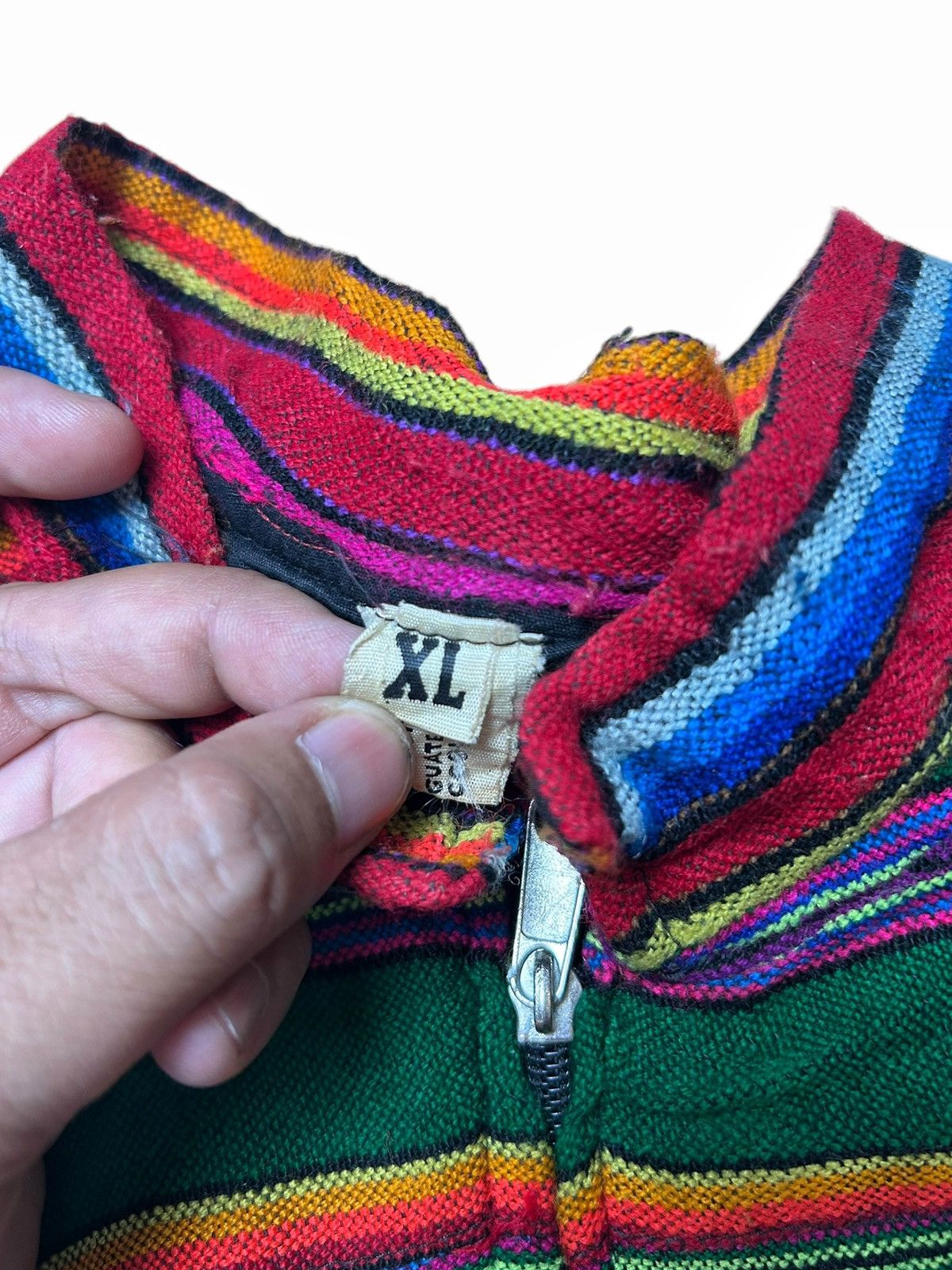Vintage Vintage Guatemala Patchwork Ethnic Hippie Boho Bomber Jacket Size US XL / EU 56 / 4 - 12 Thumbnail