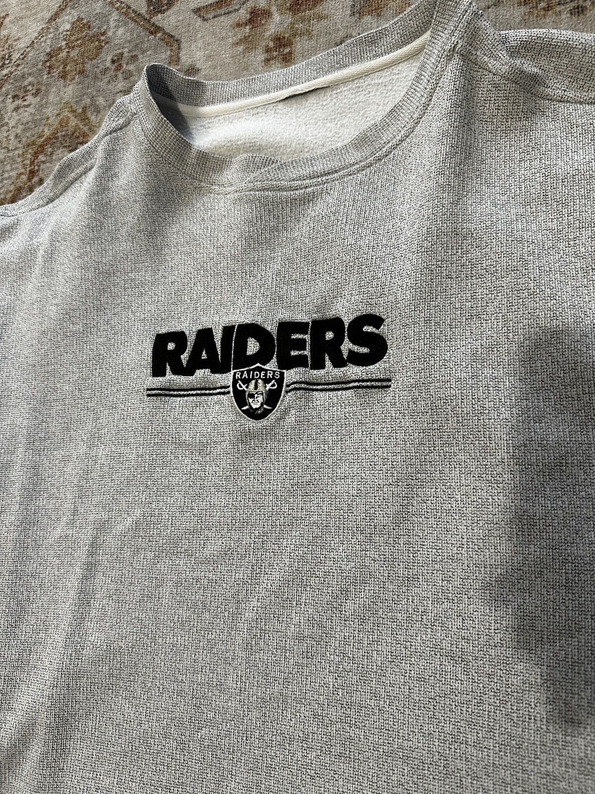 Majestic Vintage Oakland Raiders Sweatshirt Size US XL / EU 56 / 4 - 2 Thumbnail