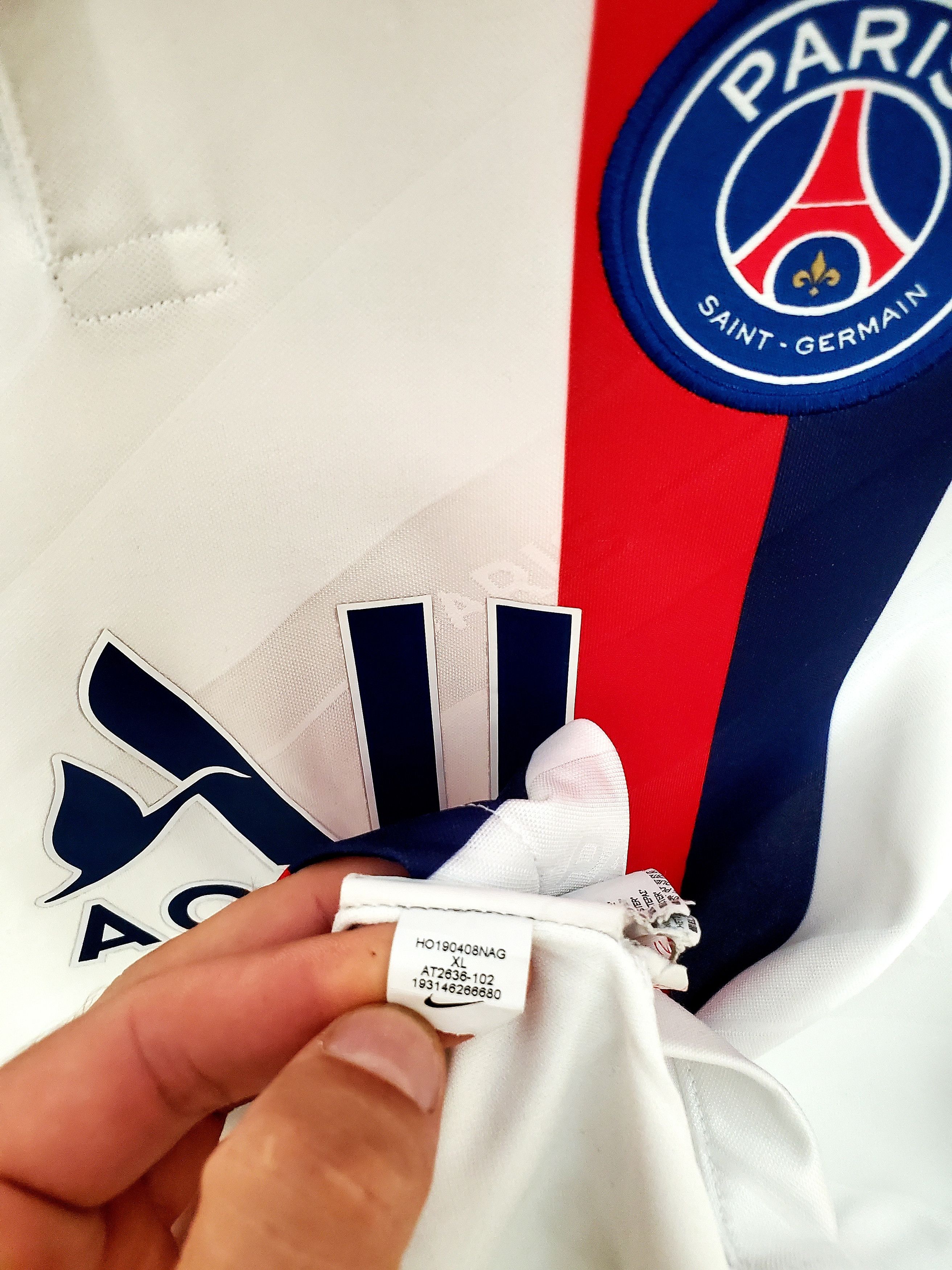 Nike 2019-20 Paris Saint-Germain Jersey #7 MBAPPÉ boys Xl Size US XXS / EU 40 - 6 Thumbnail
