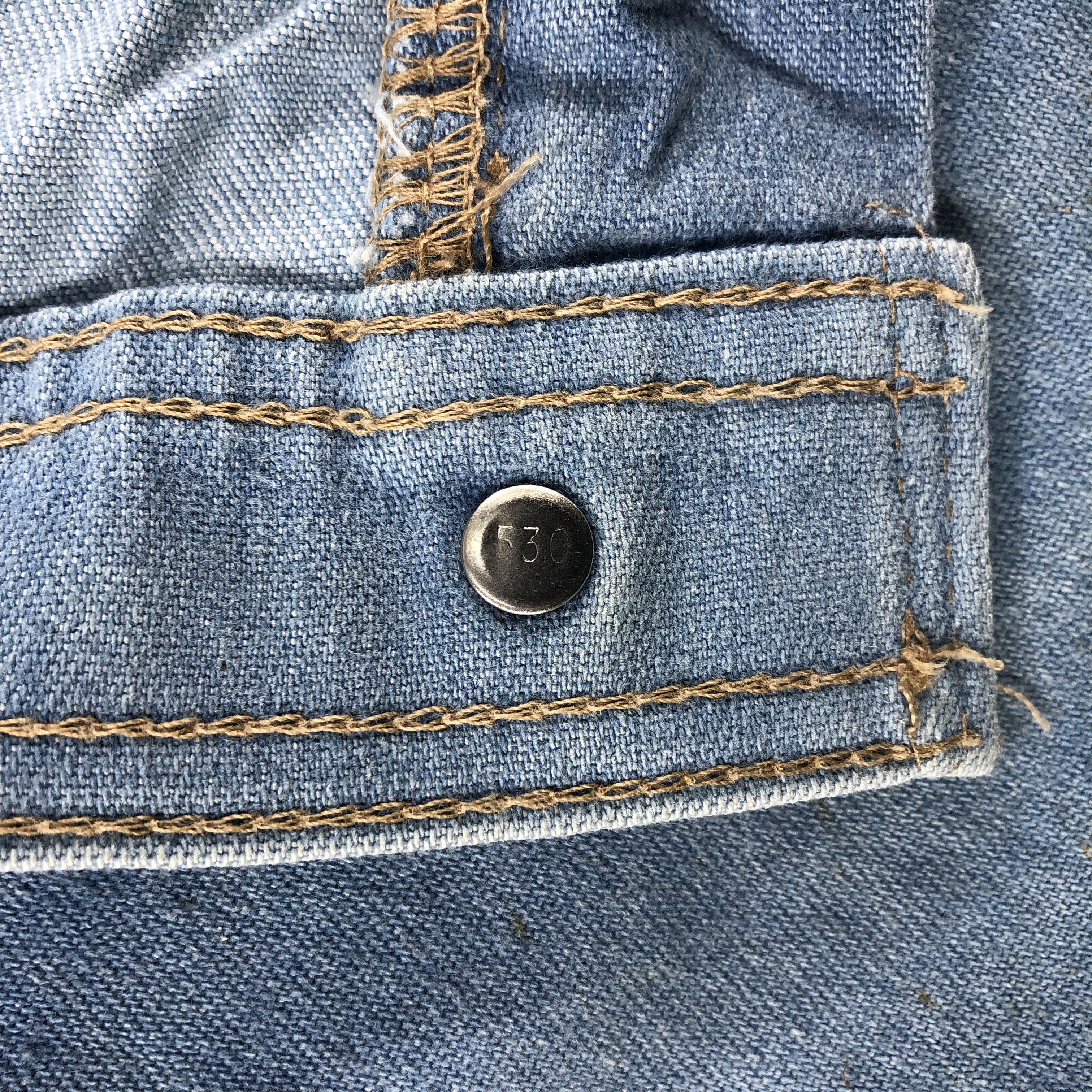 Levi's Vintage Light Wash Levis Jeans-J2176 Size US 40 / EU 56 - 10 Thumbnail