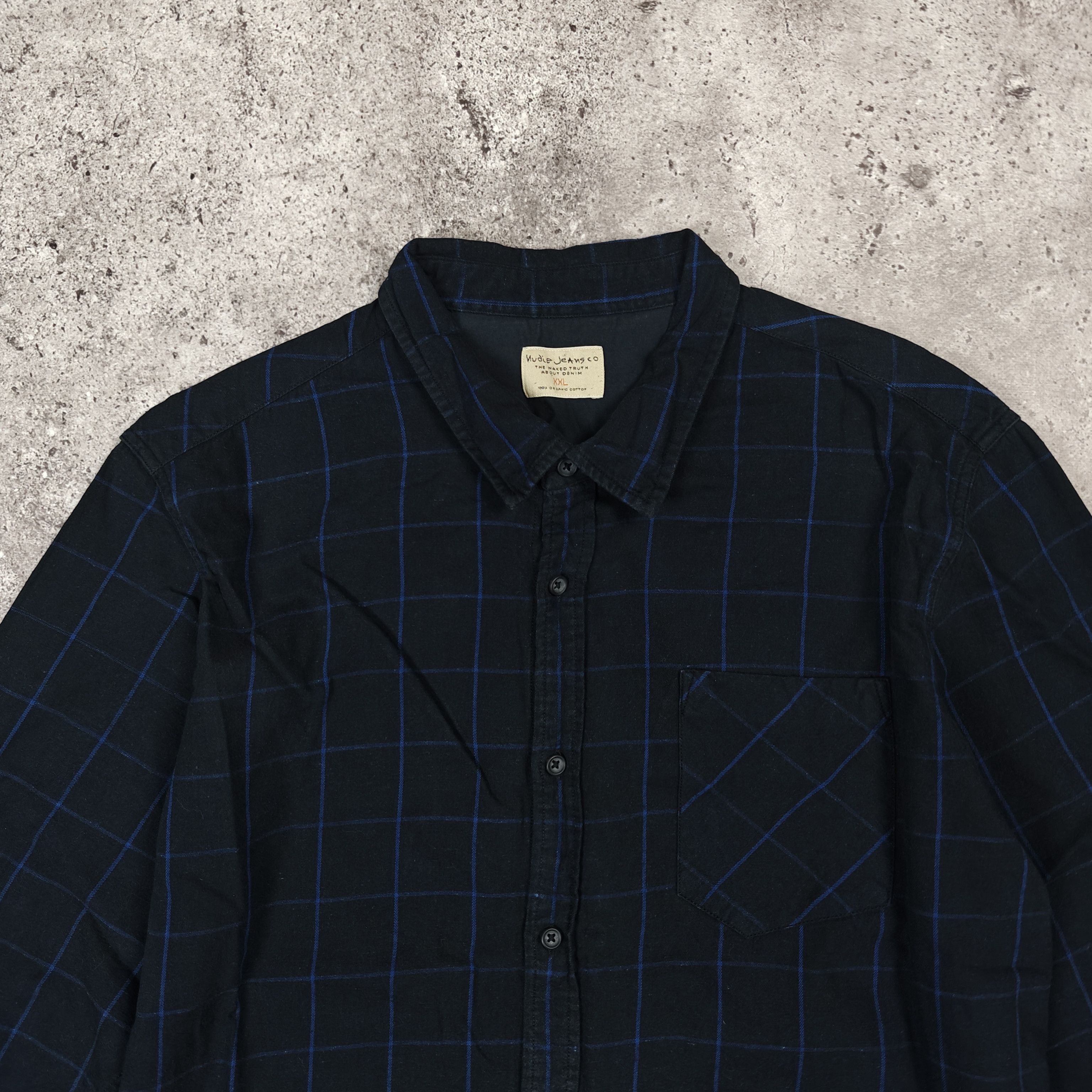 Nudie Jeans Nudie Jeans Henry Flannel Check Shirt Cotton size XL Size US XL / EU 56 / 4 - 2 Thumbnail