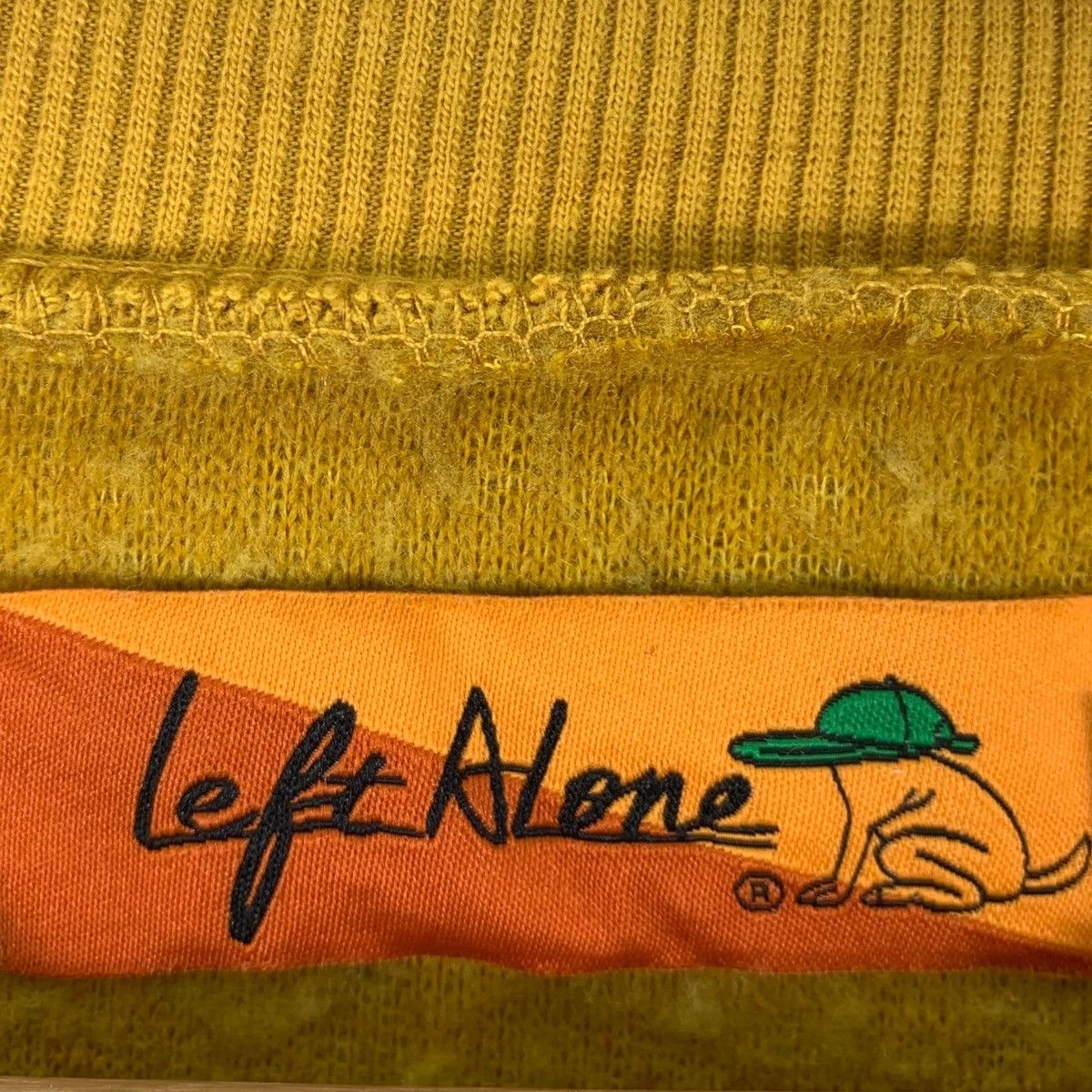 Japanese Brand LEFT ALONE Japanese Brand Deep Pile Fleece Sweatshirt Jumper Size US M / EU 48-50 / 2 - 6 Thumbnail