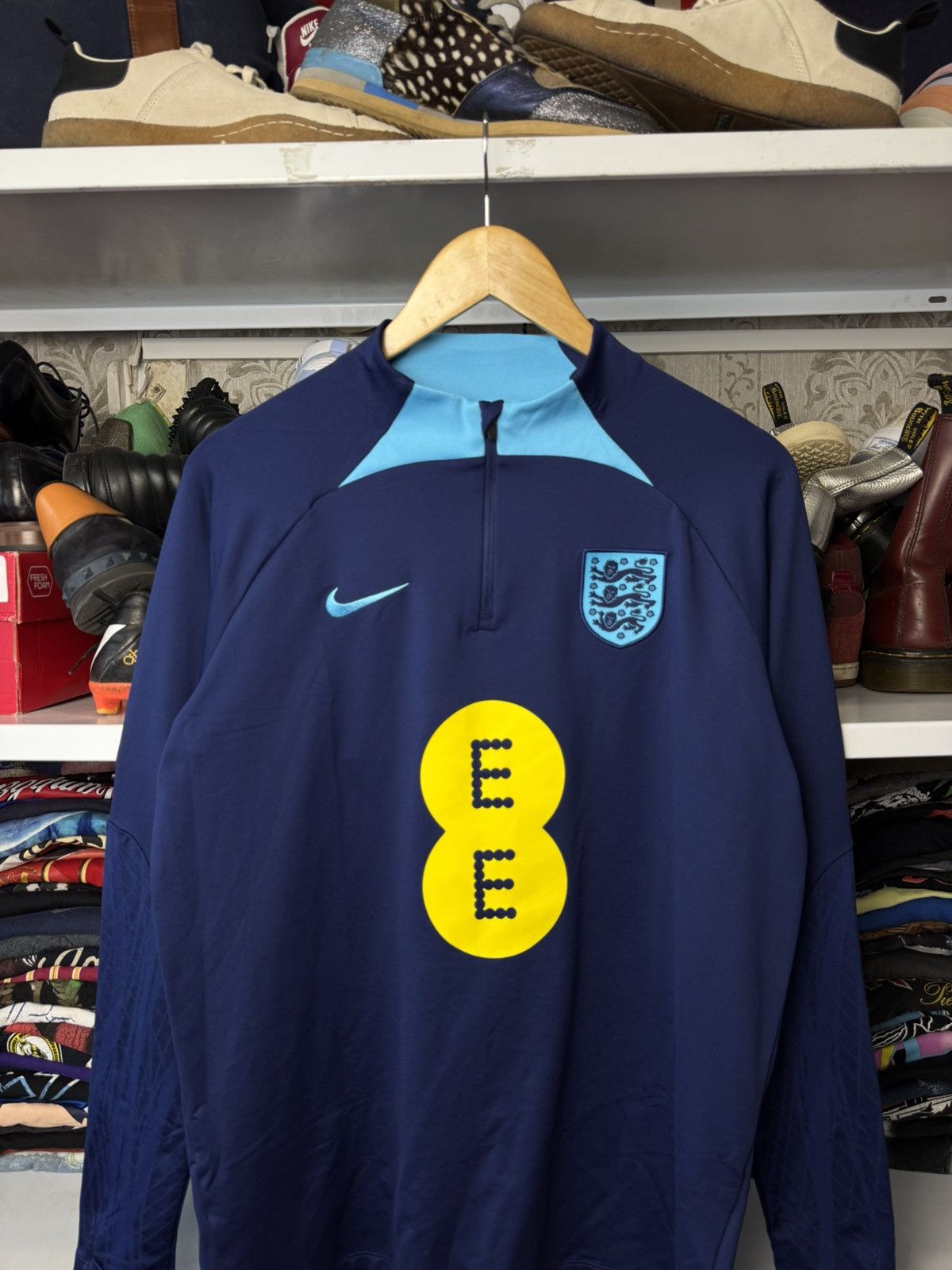 Nike Nike England EE Training Long Sleeve ShirtSize L Size US L / EU 52-54 / 3 - 2 Thumbnail