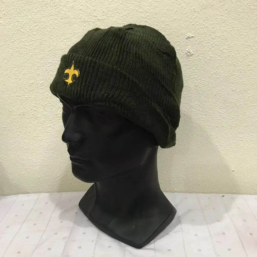 Japanese Brand Military Rare Japanese Brand Small Logo Beanie Hat Size ONE SIZE - 2 Thumbnail