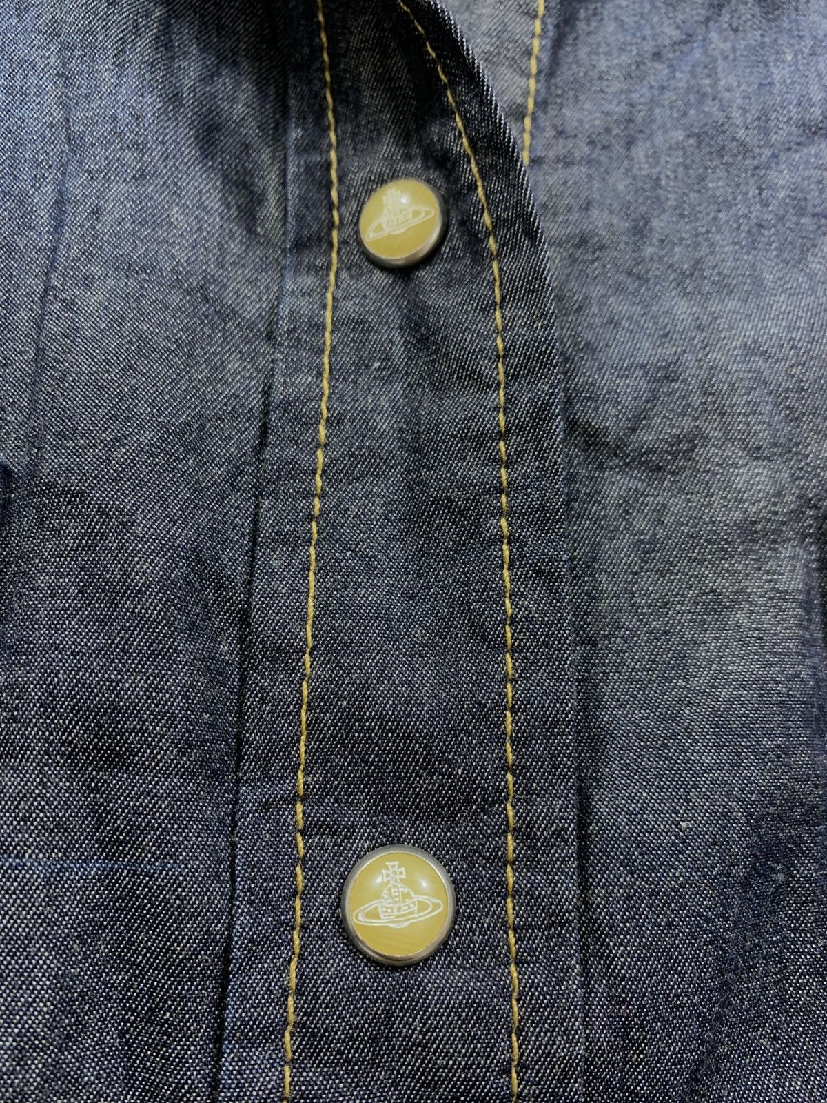 Vivienne Westwood Viviene Westwood denim Button up shirt Size US S / EU 44-46 / 1 - 5 Thumbnail