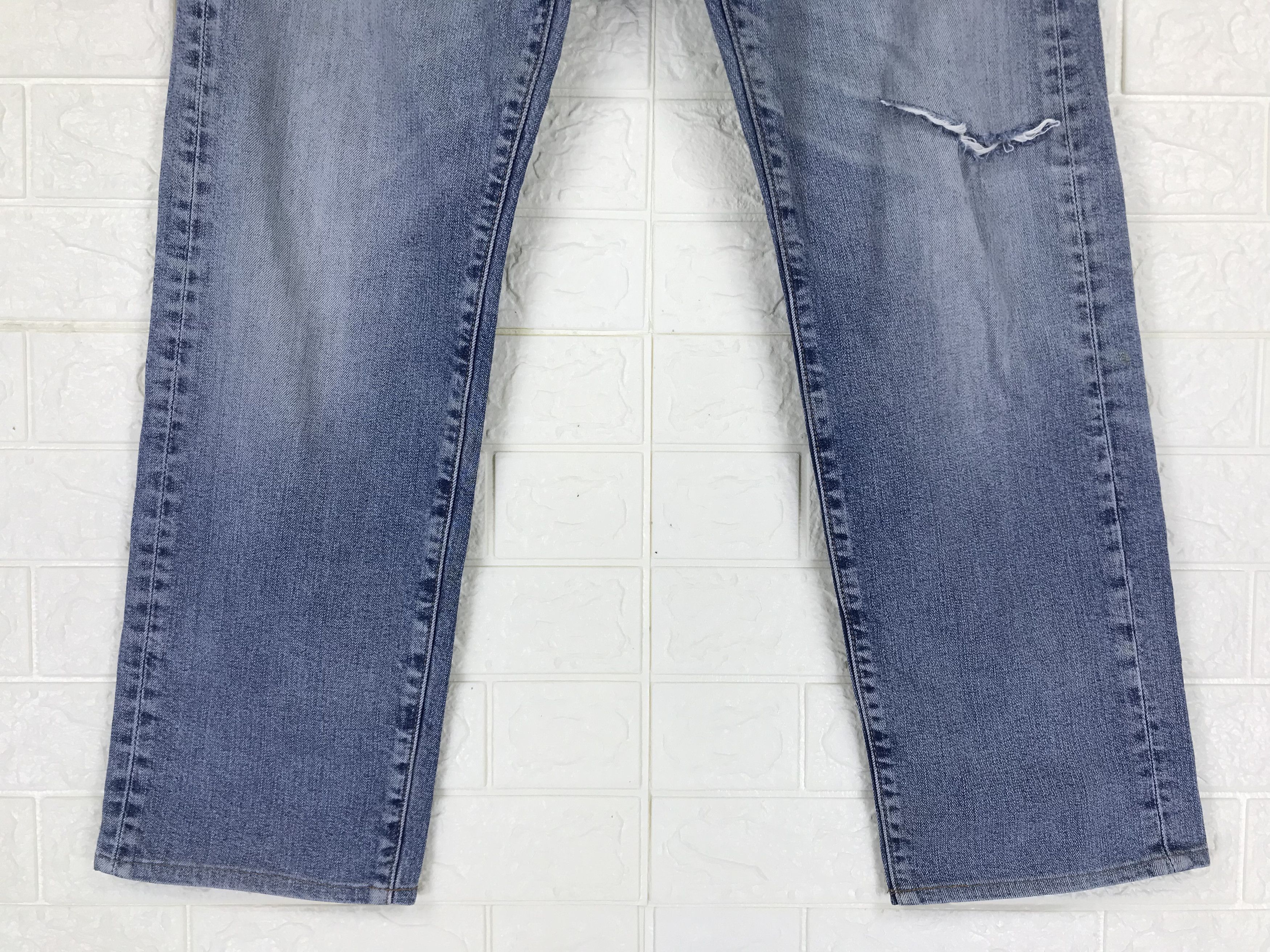 Levi's Vintage Levi's 505 Faded Blue Jeans Distressed Denim Size US 33 - 4 Thumbnail