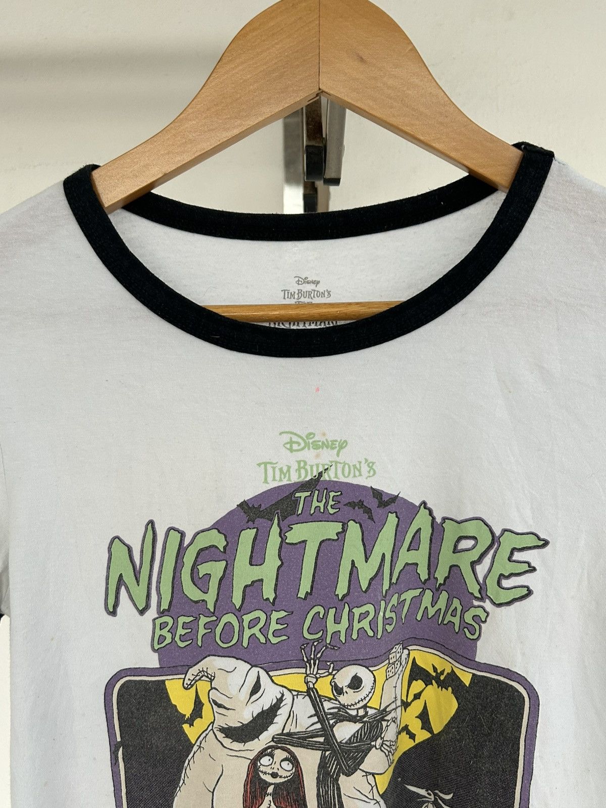 Disney Tim Burton Ringer Tee Size US XXS / EU 40 - 3 Thumbnail